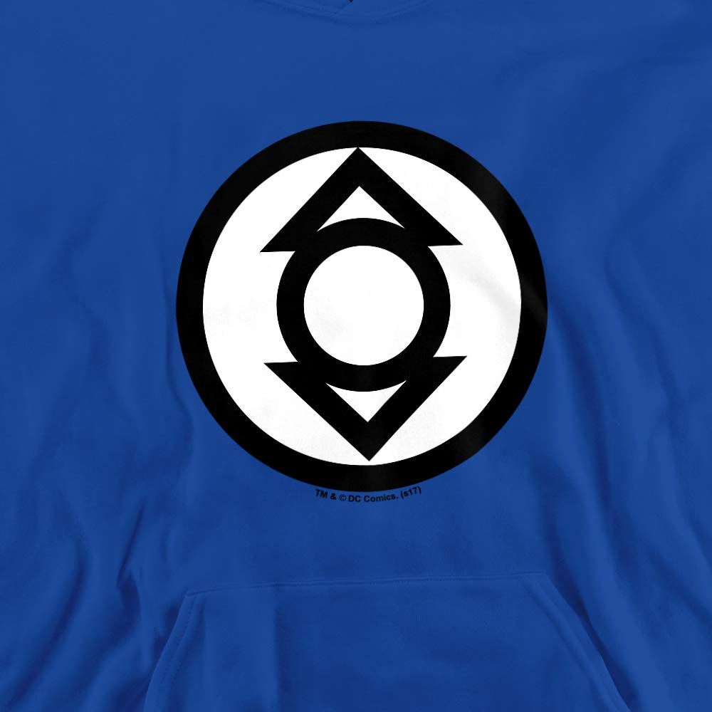 Green Lantern Indigo Tribe Unisex Youth Pullover Hoodie - DC Comics Superhero Apparel for Kids & Teens - Perfect for Cosplay, Halloween & Casual Wear
