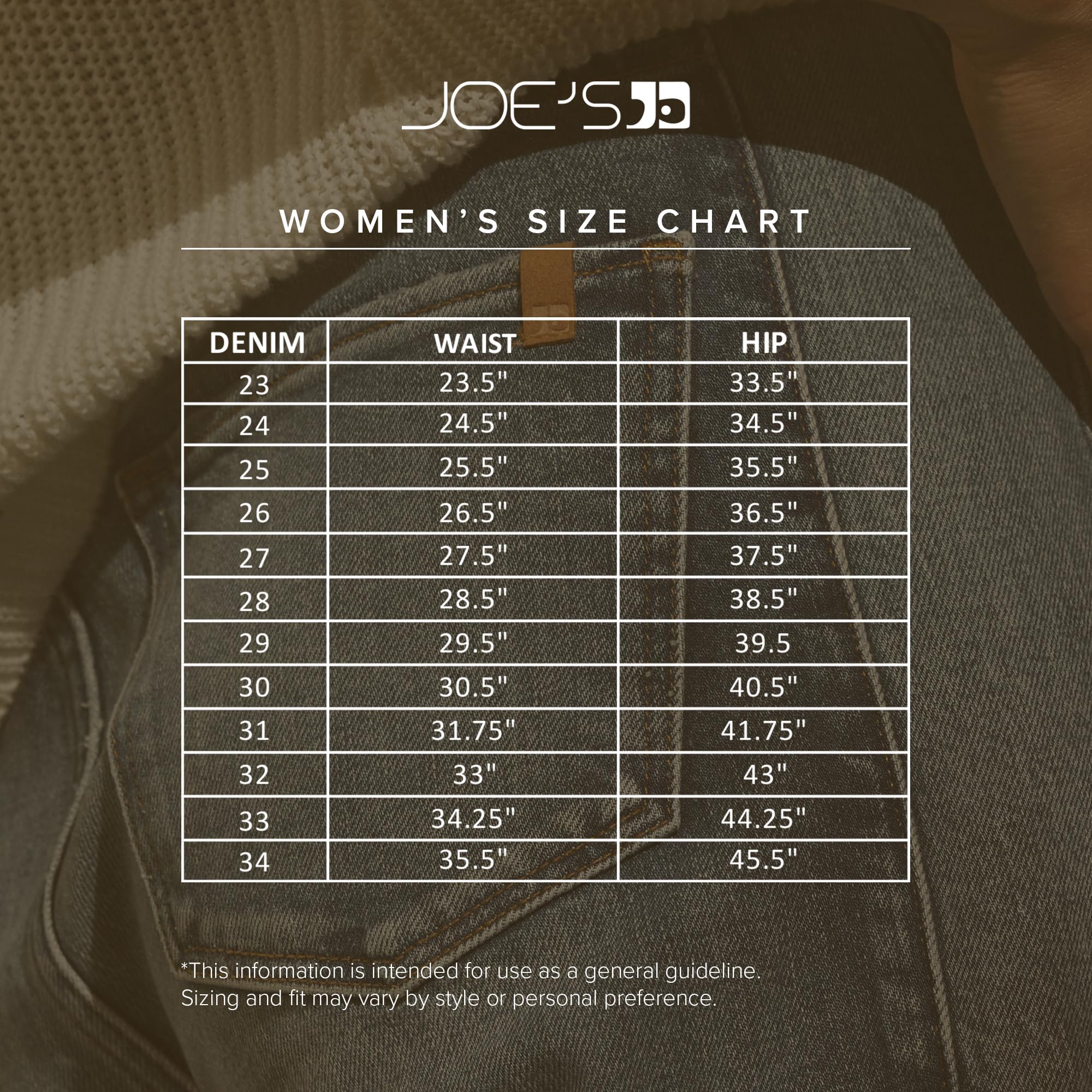 Joe's Women's High Rise Skinny Jeans - Stretchy Slim Fit Denim Pants for Everyday Wear | Perfect for Work, Date Night & Casual Outfits