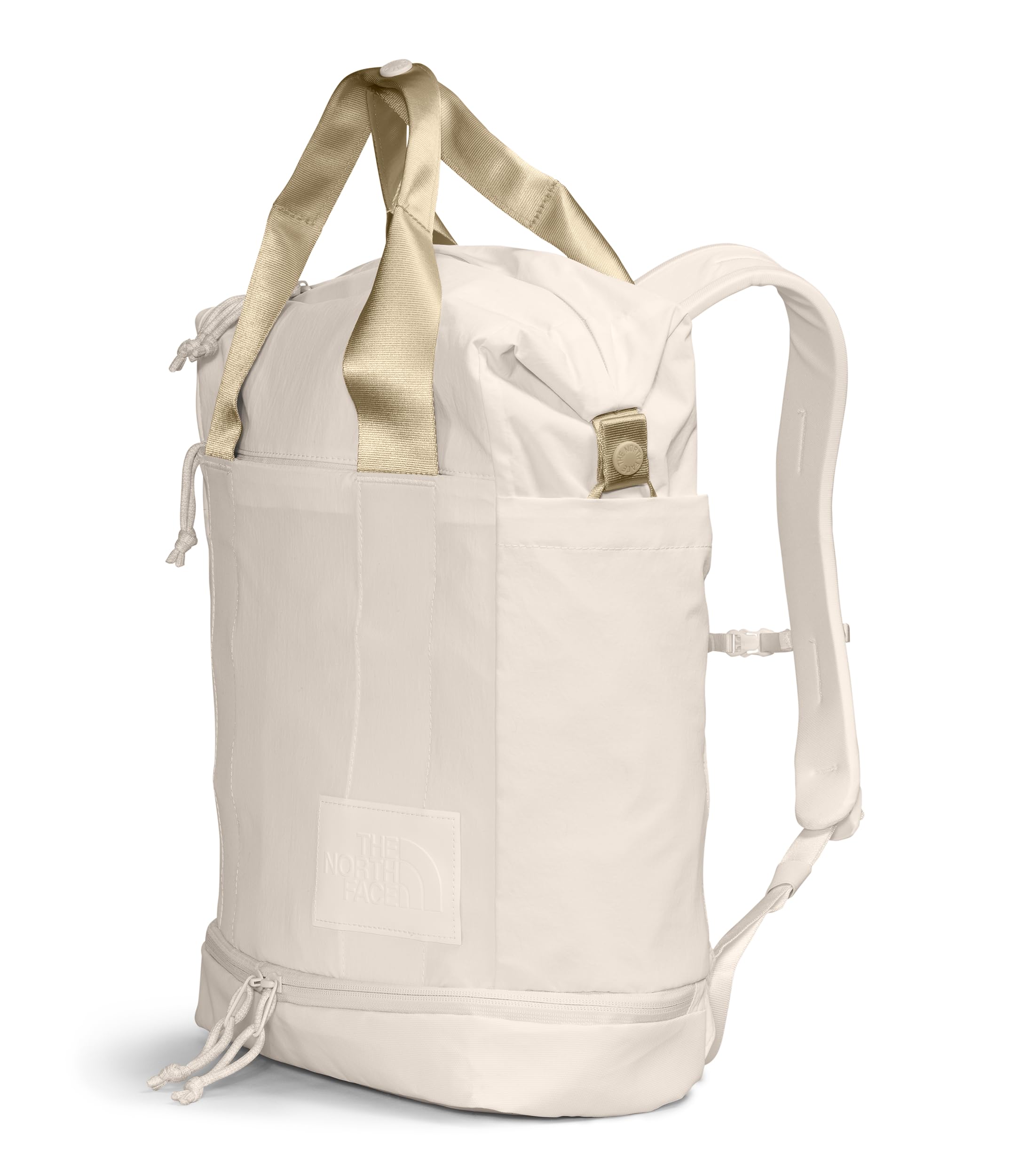 The North Face Women's Never Stop Utility Pack - Lightweight Hiking Backpack for Outdoor Adventures, Travel & Daily Use (Gardenia White/Gravel, One Size) - Perfect for Camping, Commuting & Work