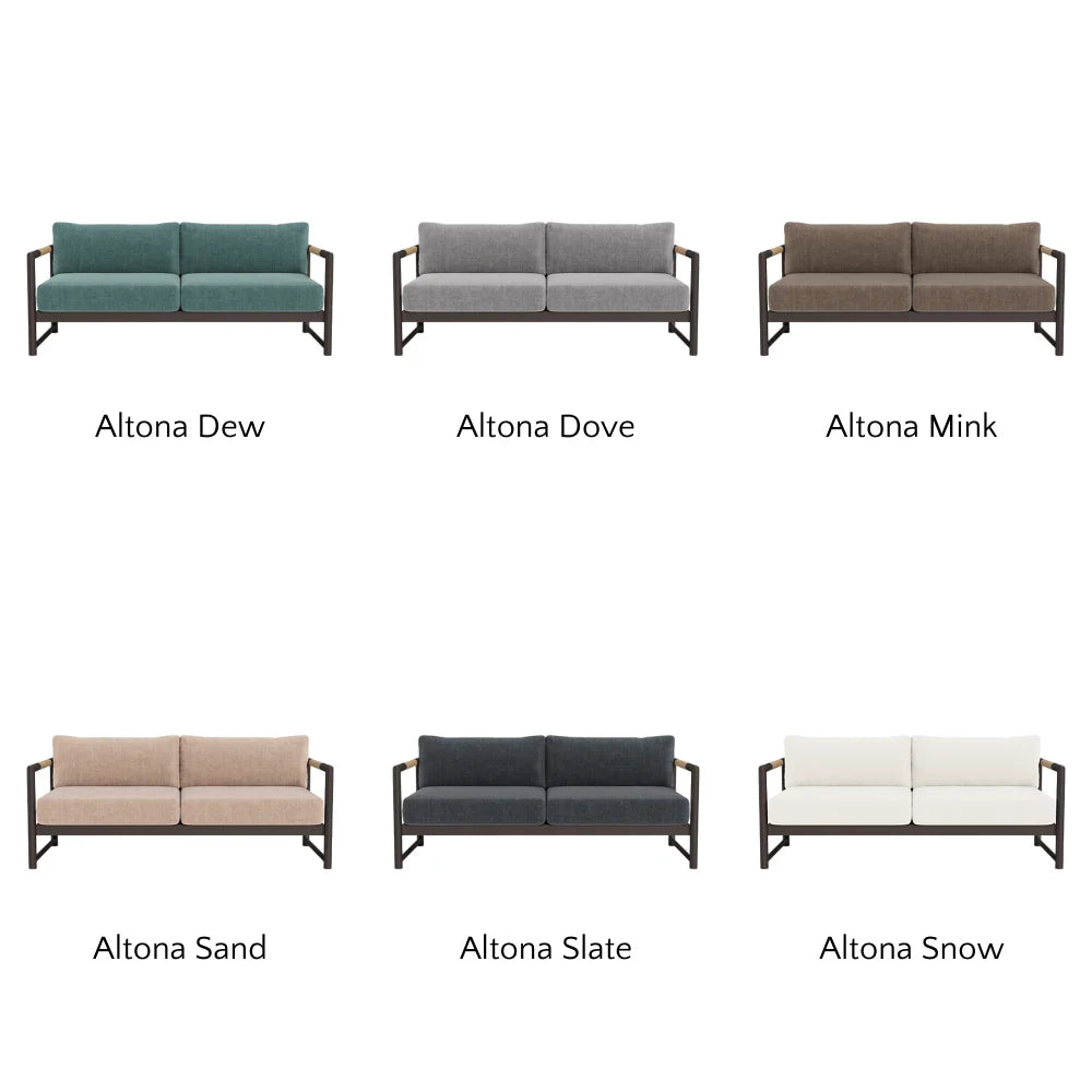 Breeze XL Outdoor 2-Seat Sofa Set - Waterproof Patio Furniture for Garden, Backyard, Poolside & Balcony Relaxation