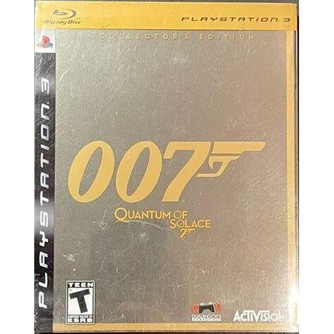 James Bond 007 Quantum of Solace PS3 Collector's Edition Game - Limited Edition Action Adventure Video Game for PlayStation 3 - Perfect for Bond Fans & Collectors