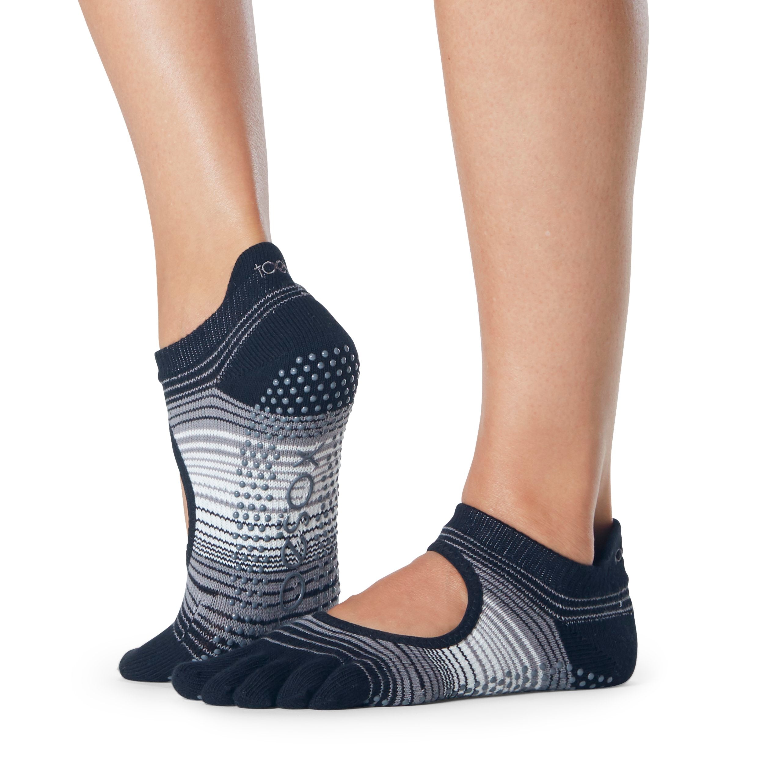 ToeSox Bellarina Grip Socks - Non-Slip Ballet Dance Socks for Women (Fall Collection 2020) - Perfect for Yoga, Pilates, Barre & Dance Classes