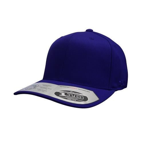 Flexfit 110 Royal Perma Curve Cap - Adjustable Baseball Hat for Men & Women - Perfect for Outdoor Sports, Casual Wear & Sun Protection