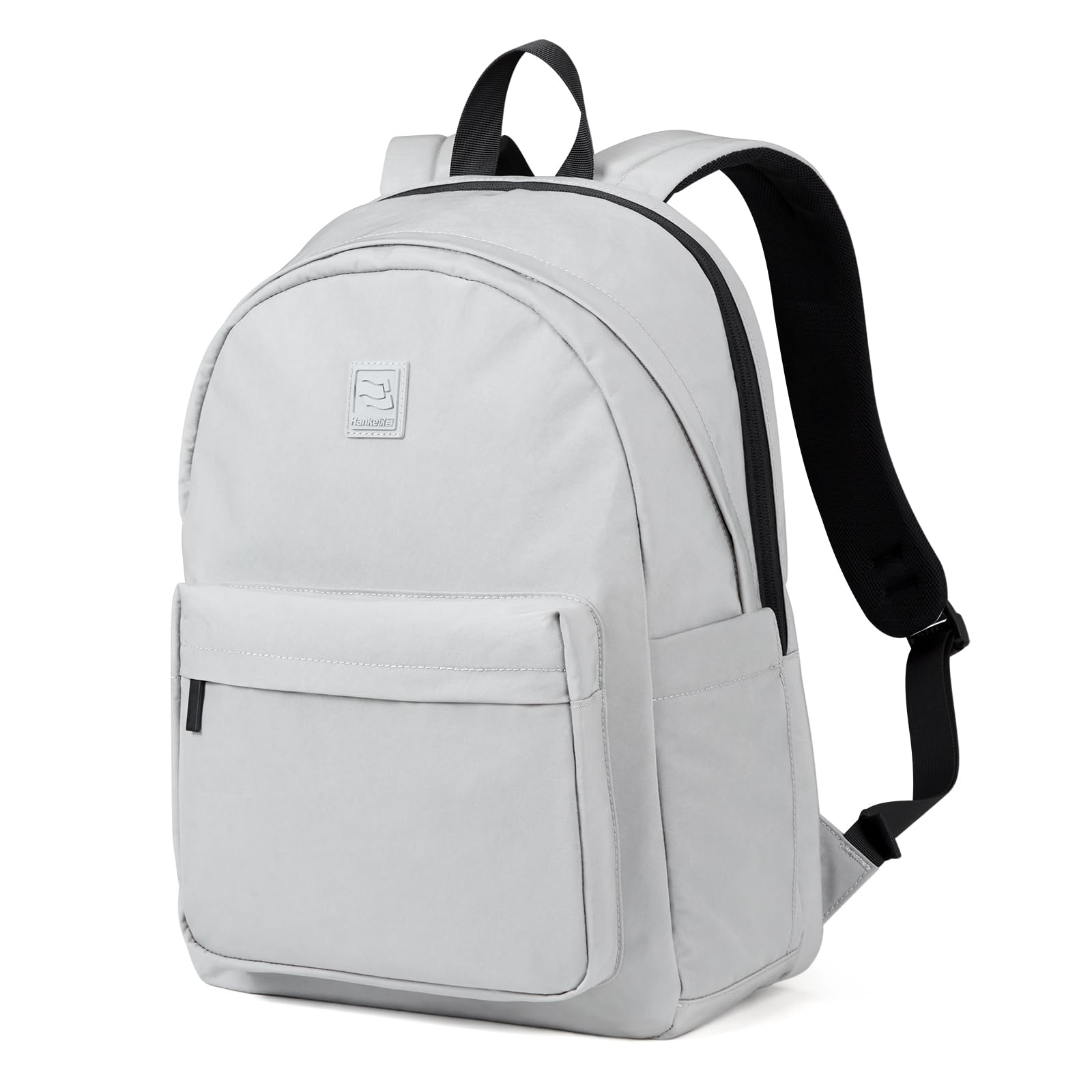 Lightweight Water-Resistant Travel Backpack for Men & Women - Airplane Approved Carry-On Personal Item Daypack (Rock Grey) | Perfect for Business Trips, Weekend Getaways & Daily Commute