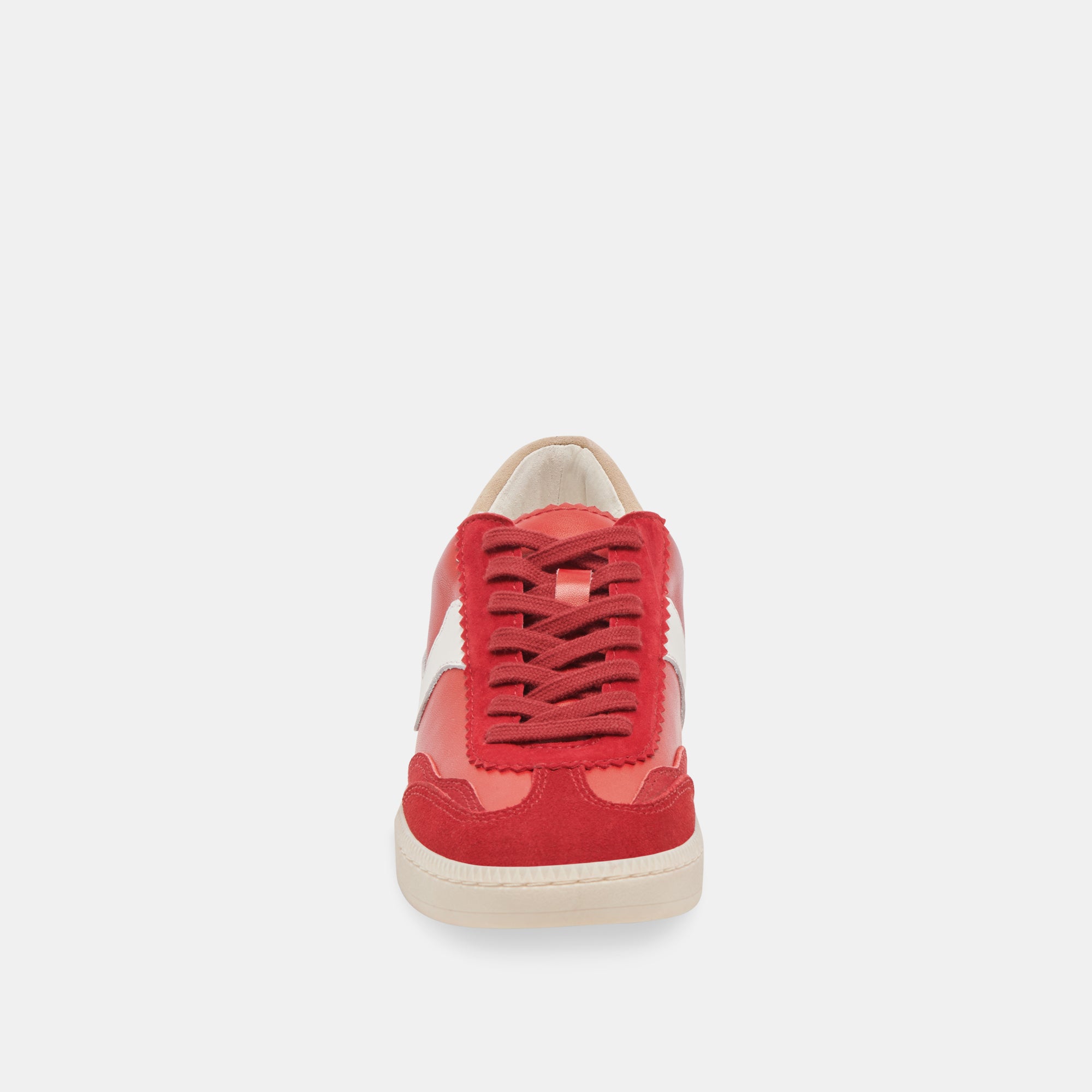 Red Suede Notice Sneakers - Stylish & Comfortable Men's/Women's Casual Shoes for Everyday Wear, Walking & Fashion Outfits