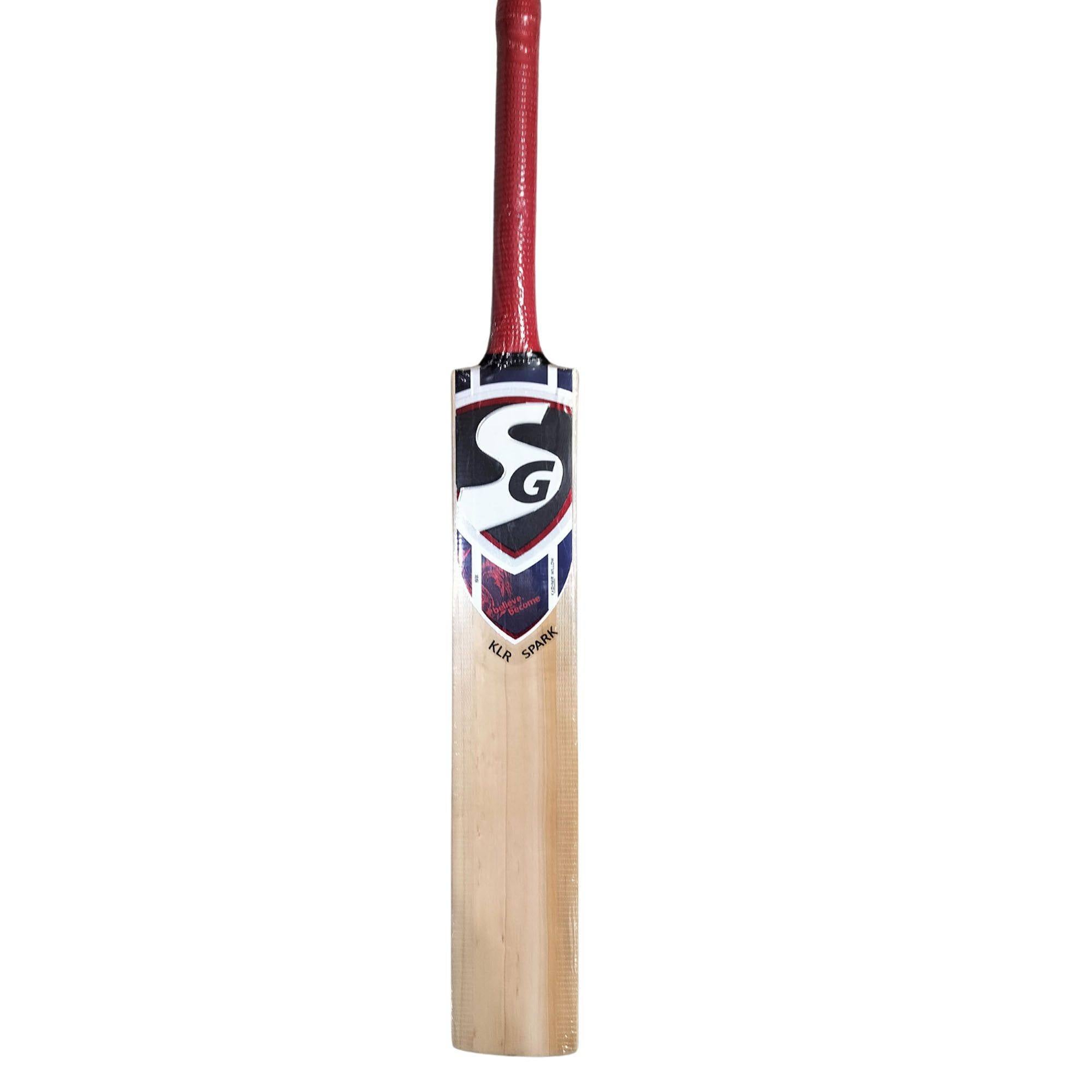 Premium SG KLR Spark Kashmir Willow Cricket Bat - Adult Size with Short Handle & Protective Cover | Perfect for Practice, Matches & Training Sessions