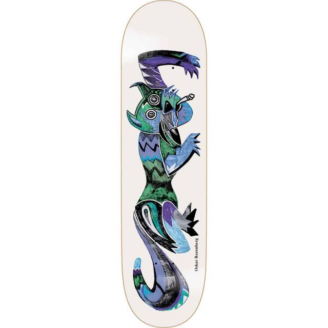 Polar Oskar Rozenberg Trippin Skateboard Deck 8.125