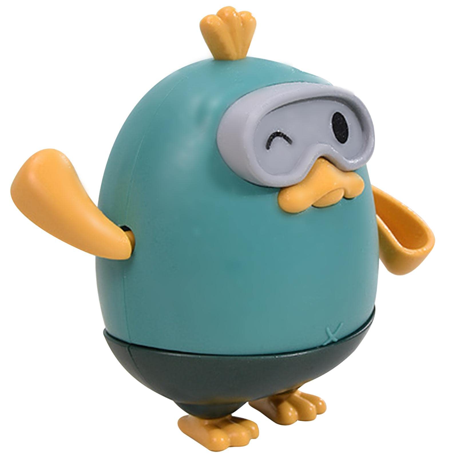 Boboni Wind-Up Duck Bath Toys for Babies & Toddlers | Pull String Swimming Pool & Bathtub Water Play Toys | Fun Bath Time & Pool Party Gifts for Kids | Perfect for Sensory Play & Early Childhood Development