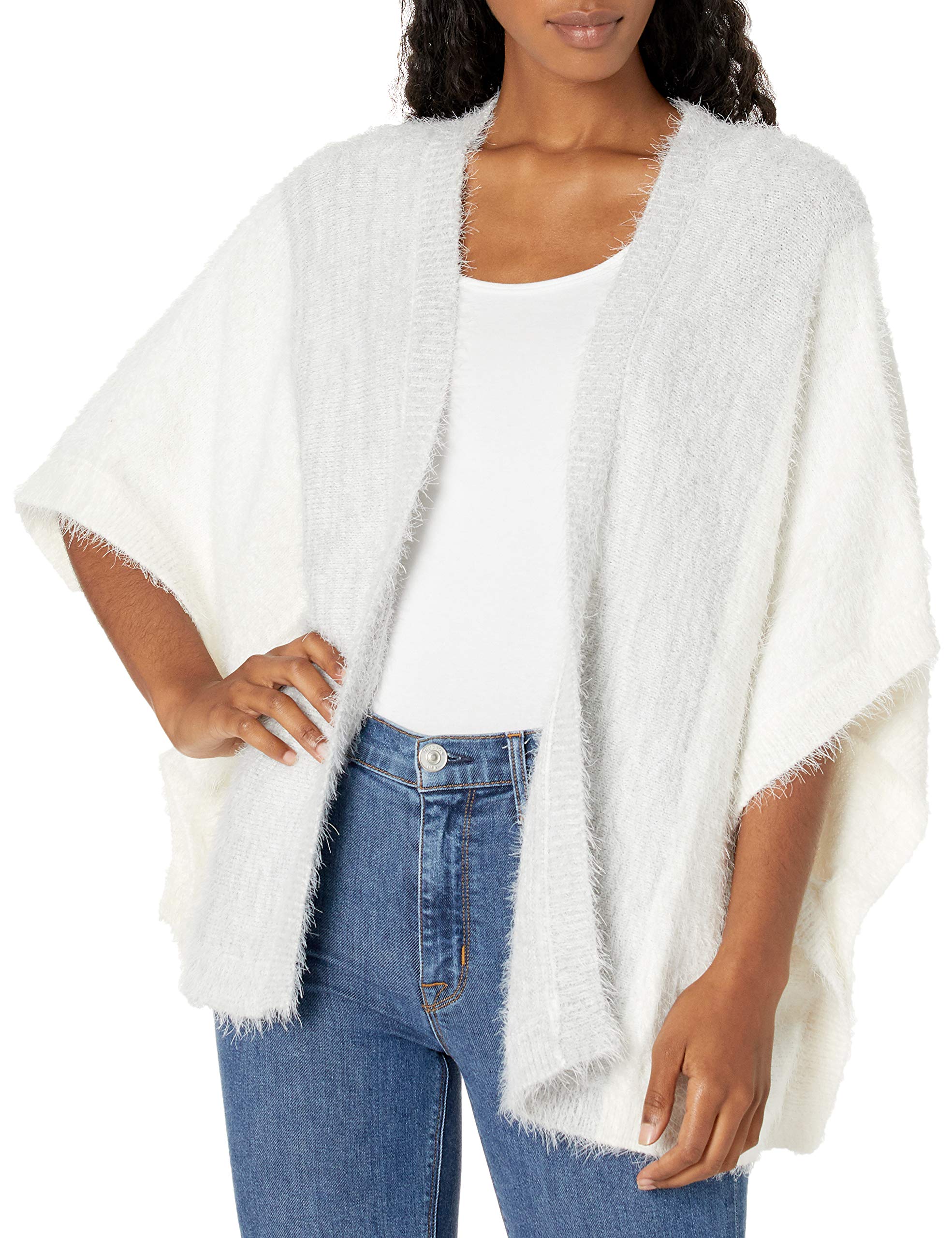 Jack Women's Ease The Day Eyelash Knit Color Block Cardigan Sweater - Cozy Fall & Winter Layering Piece for Office, Date Night and Casual Outfits