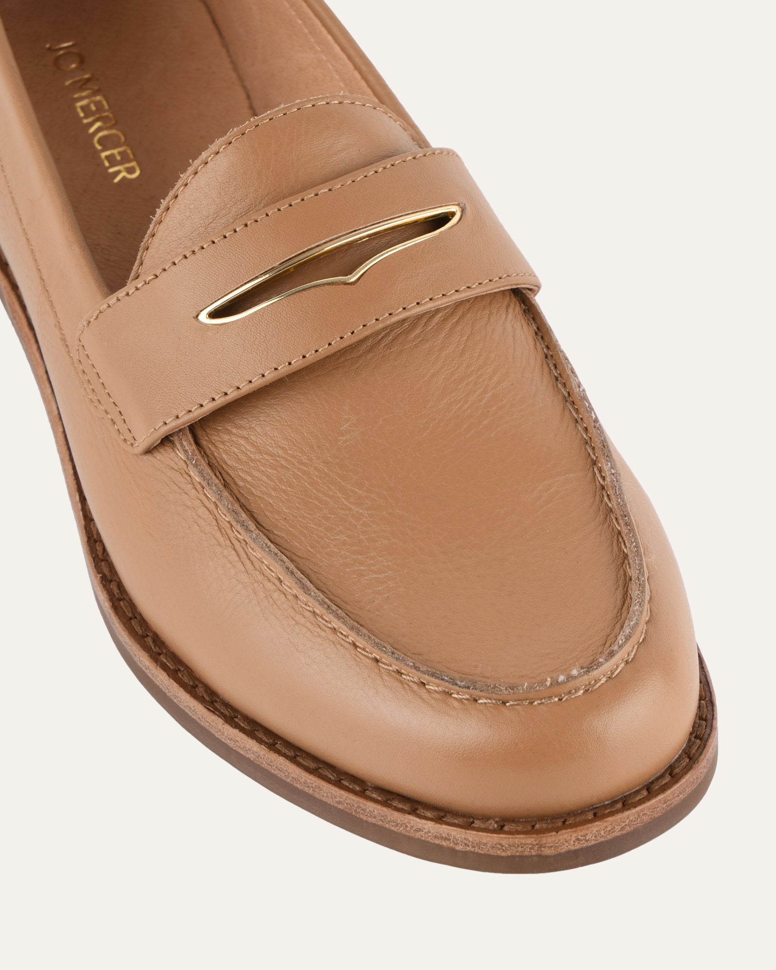 TAVI Leather Loafers for Men & Women - Comfortable Tan Slip-On Shoes - Casual & Business Wear - Perfect for Office, Travel & Everyday Use
