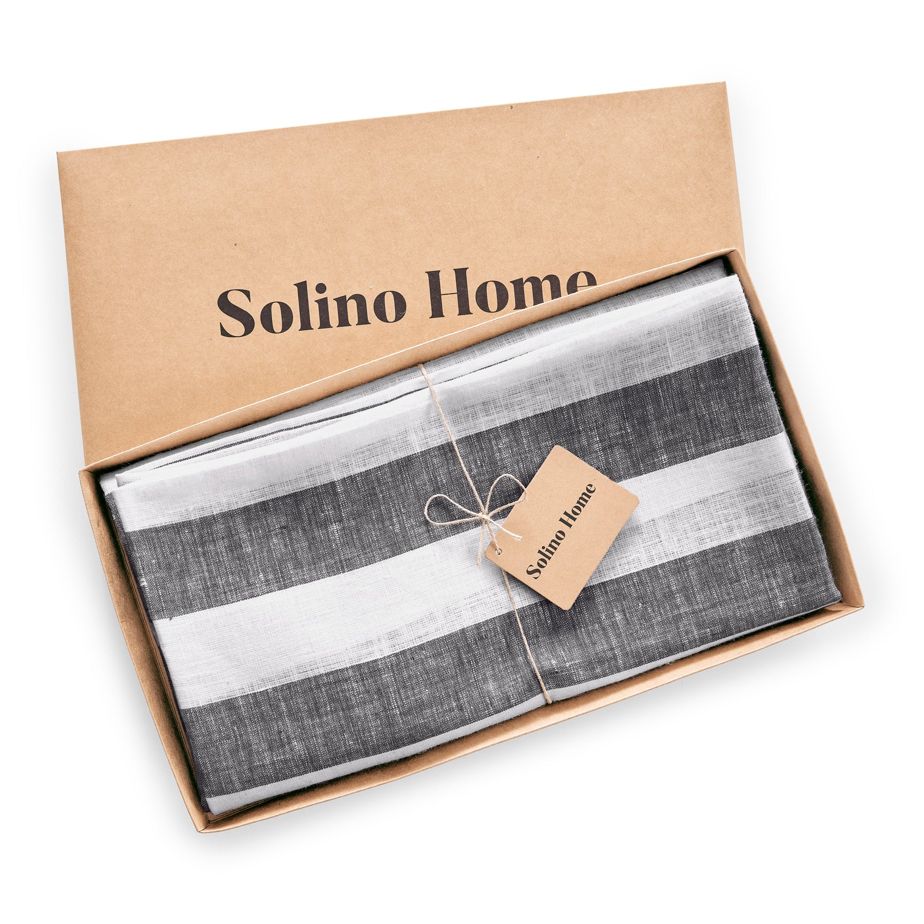 Stylish Cabana Stripe Round Tablecloth - Waterproof & Washable - Perfect for Outdoor Dining, Picnics, and Beach Parties