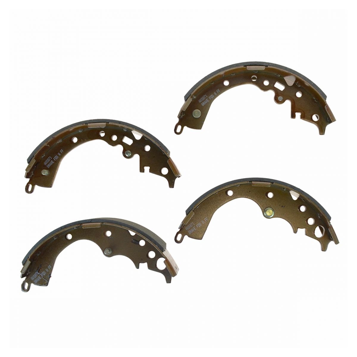 Rear Brake Drum & Shoe Kit for 2005-2014 Toyota Tacoma - Complete Replacement Set for Smooth Braking Performance | Perfect for Off-Roading, Towing & Daily Commuting