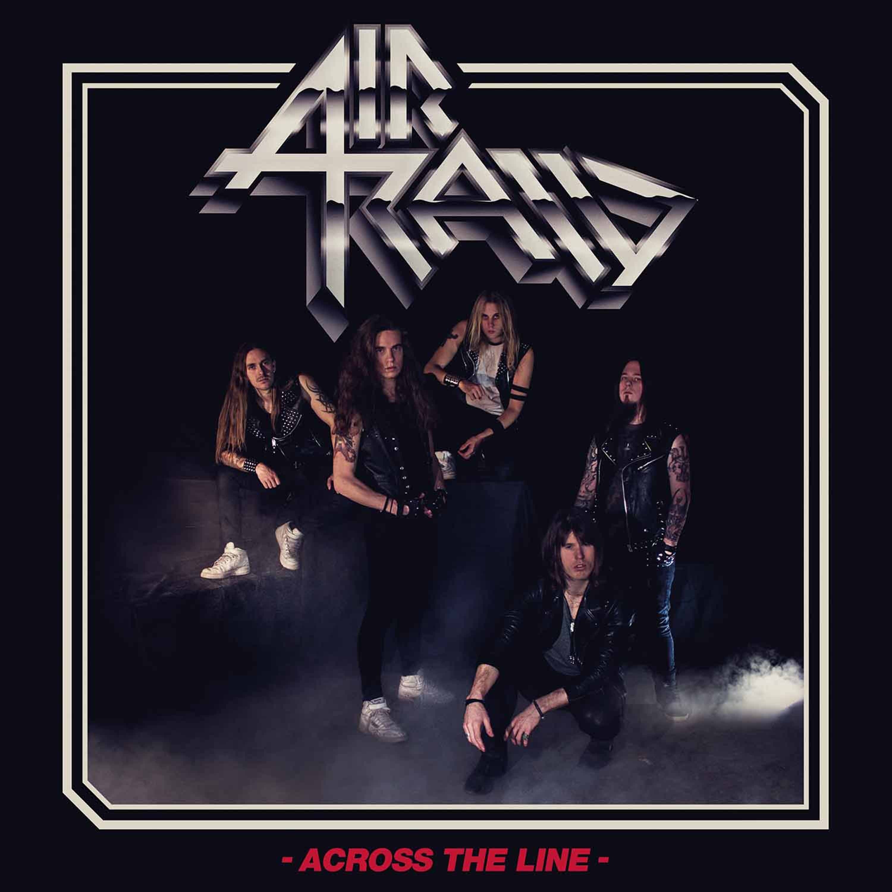 Air Raid LP - Across The Line | Vintage Heavy Metal Vinyl Record | Perfect for Collectors & Music Enthusiasts | Great for Home Listening & Gifts