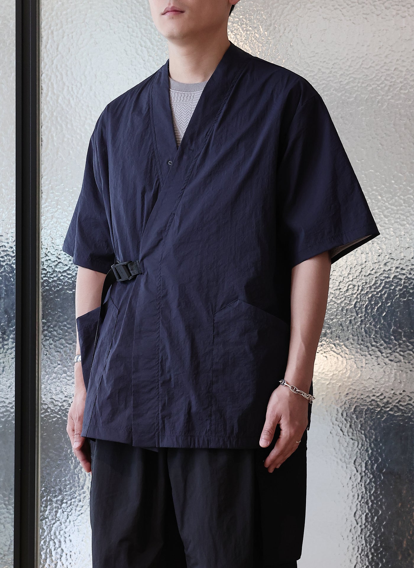 Stylish Nylon Polyester Kimono Jacket for Women - Lightweight Business Casual Cover Up - Perfect for Office Wear, Travel & Evening Outfits