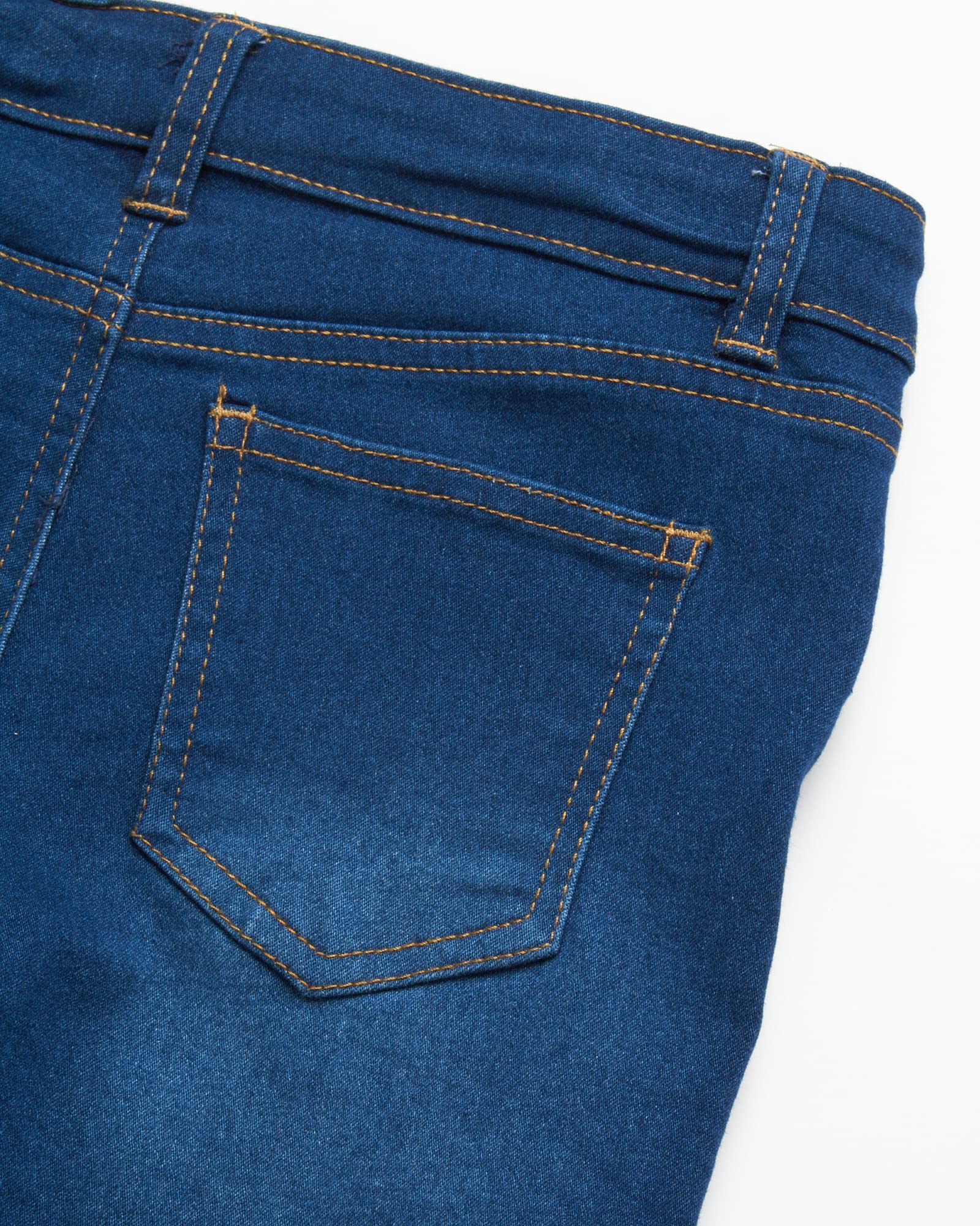 Girls' Denim Bermuda Shorts - Soft Stretch Jean Shorts for Dollhouse (Size 7-16) | Comfortable Casual Wear for Playdates & Summer Outfits