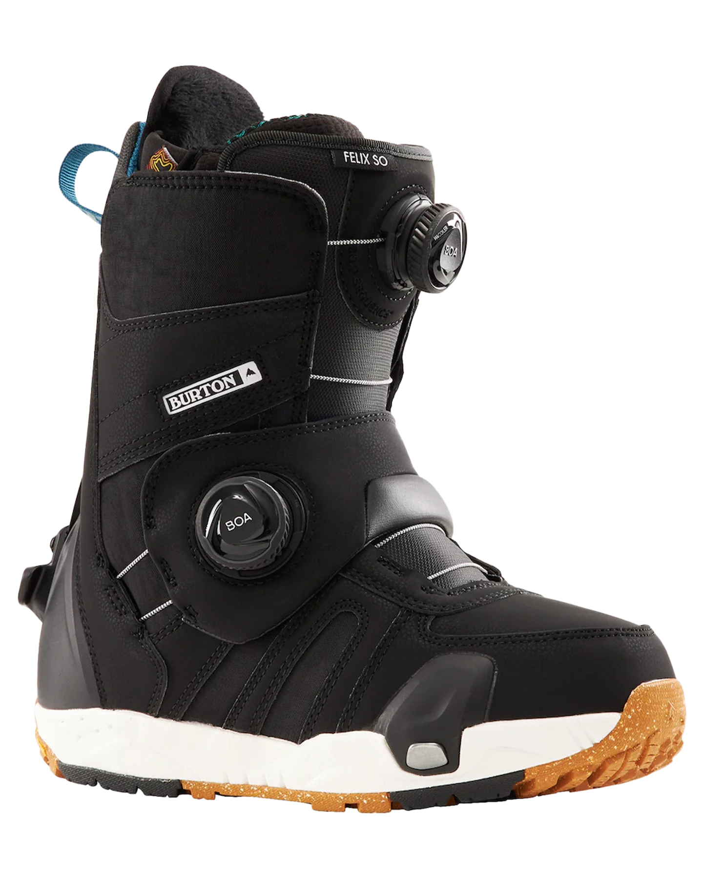 Burton Women's Felix Step On Soft Snowboard Boots 2025 - Lightweight & Comfortable for All-Mountain Riding - Perfect for Freestyle & Powder Snowboarding