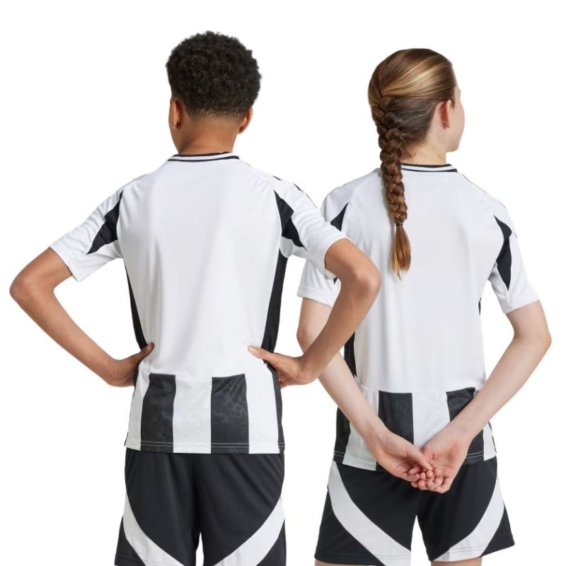 Adidas Juventus 24/25 Home Kids Soccer Jersey - Official Football Shirt for Boys & Girls - Perfect for Match Day, Training & Fan Support