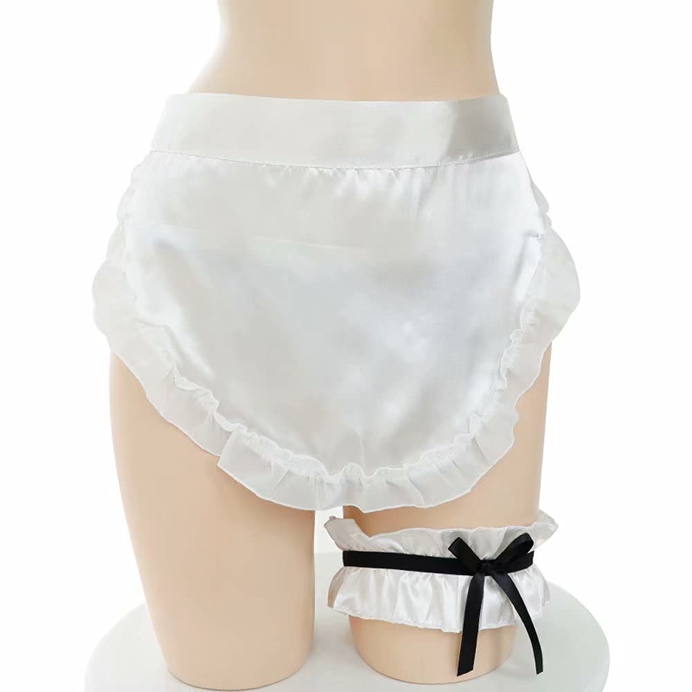 Sexy Maid Costume Set for Women - Lingerie Bras & Panties - Halloween Cosplay Outfit - Perfect for Roleplay, Bachelorette Parties & Adult Fun