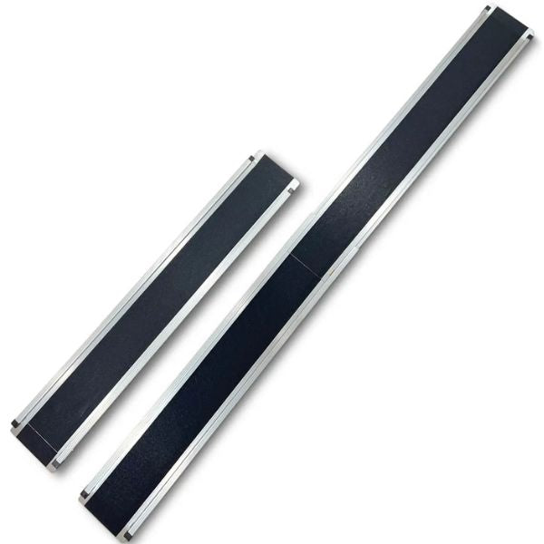 GO Ramp Portable 7 FT Telescopic Ramp for Wheelchairs, Scooters & Mobility Devices | Lightweight Aluminum Folding Ramp by GomfyGo | Perfect for Home, Vehicles & Outdoor Use