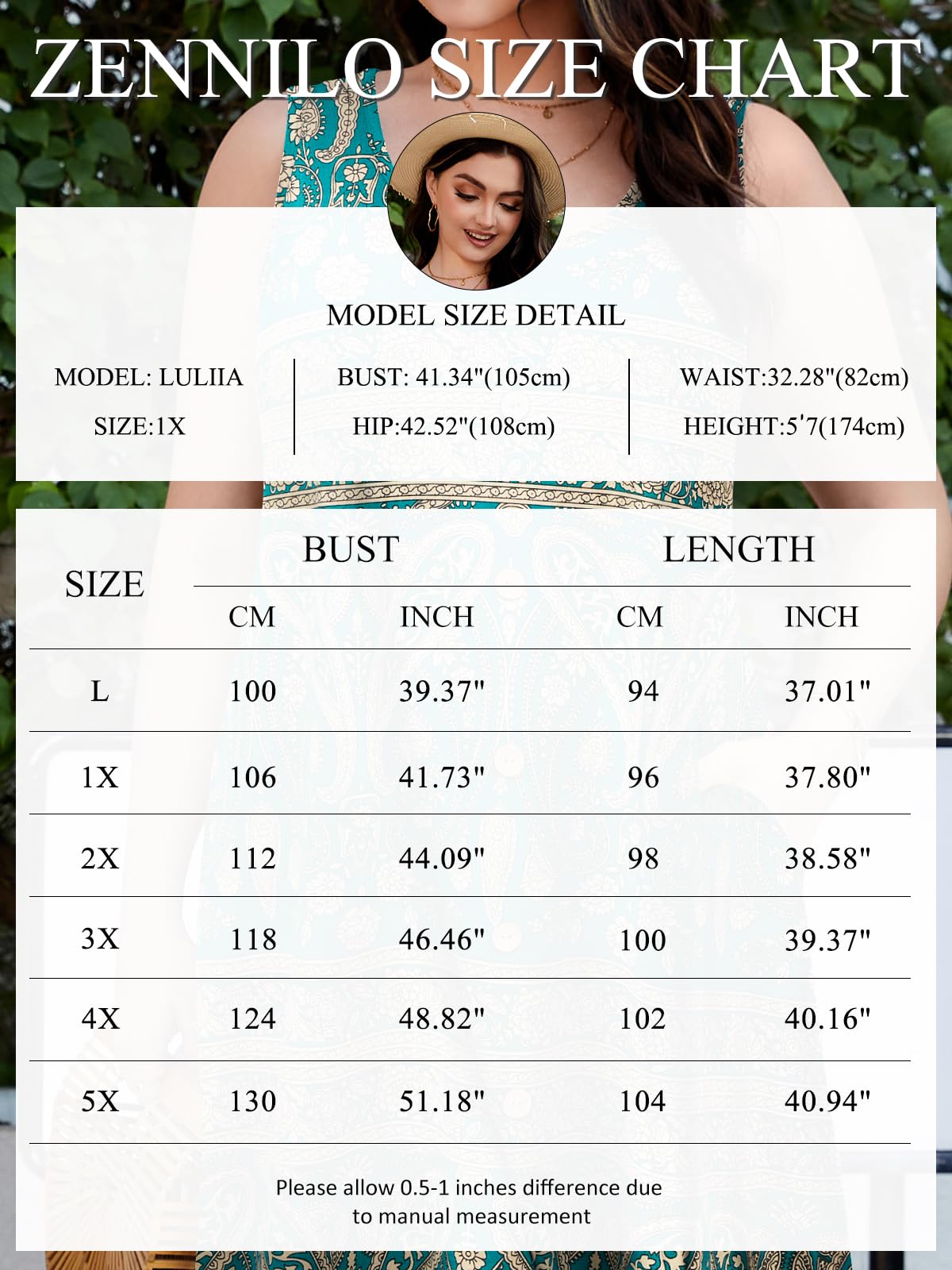ZENNILO Women's Casual T-Shirt Dress - Plus Size Summer Sundress with V-Neck & Pockets | Beach Cover Up, Vacation Outfit, Lounge Wear, Street Style Fashion