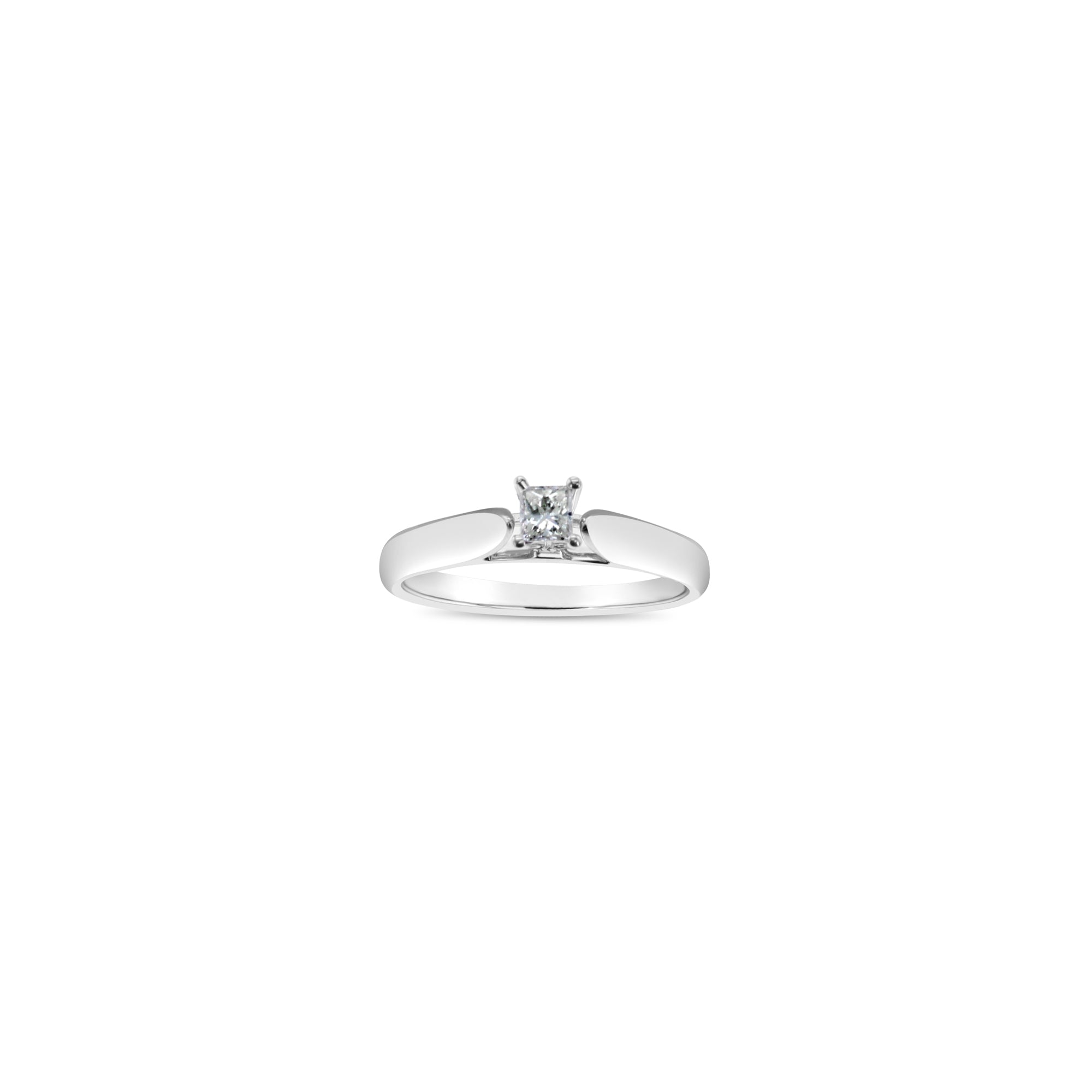 0.25 Carat Solitaire Diamond Engagement Ring for Women - Classic Elegant Wedding Band, Proposal Gift, Anniversary Jewelry - Perfect for Romantic Proposals, Weddings & Special Occasions