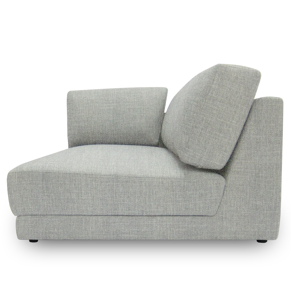 Dennis 3-Seater Modular Sofa Set with EcoClean Fabric | Modern L-Shaped Sectional Couch for Living Room, Lounge & Home Theater | Easy Assembly & Stain-Resistant