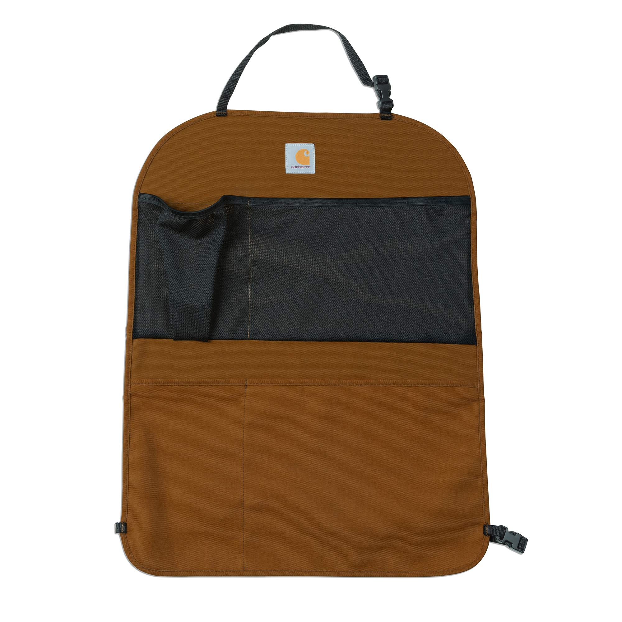 Carhartt Seatback Organizer - Durable Car Organizer with Multiple Pockets for Phones, Keys & Essentials | Perfect for Road Trips, Commuting & Family Travel