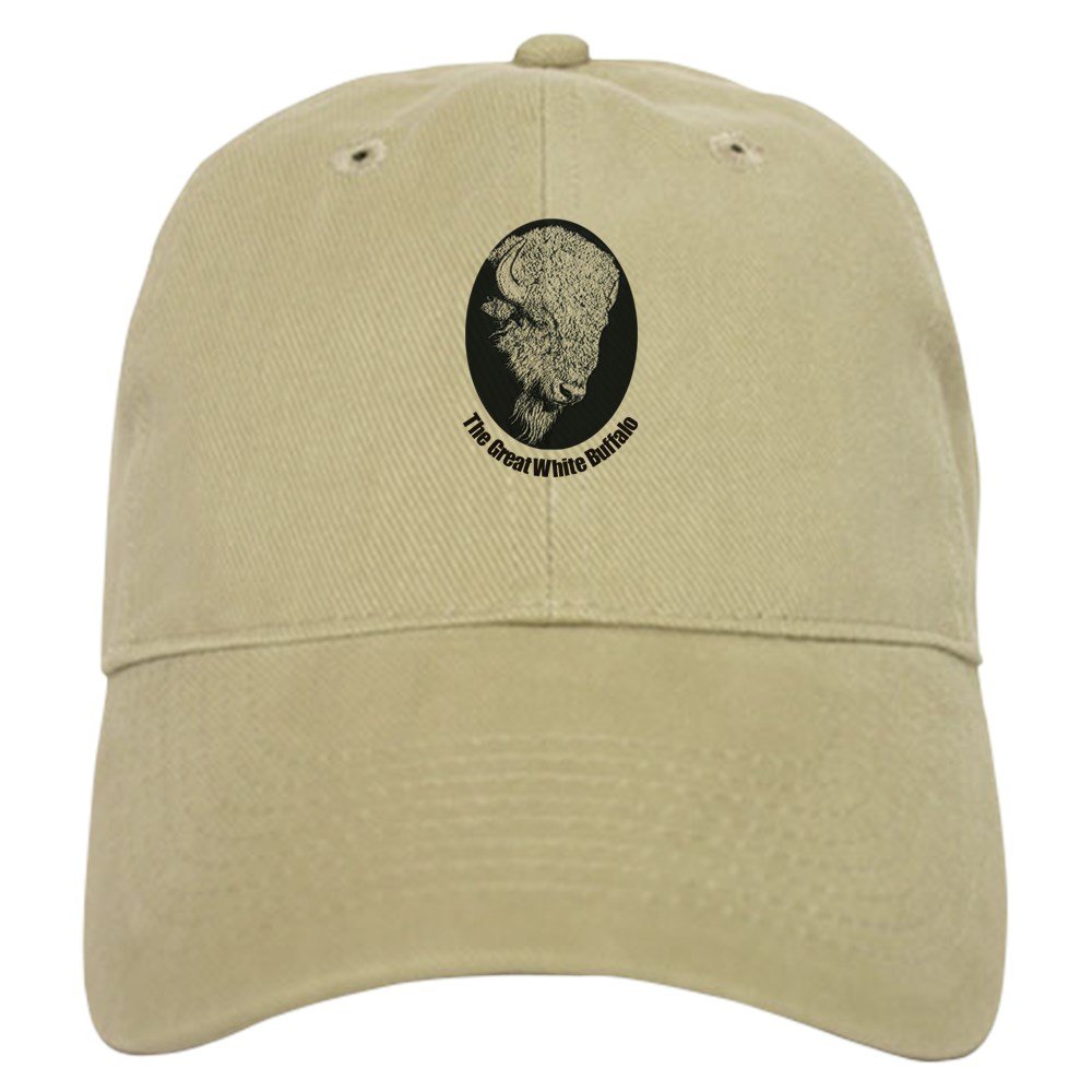 Great White Buffalo Baseball Cap - Stylish & Comfortable for Outdoor Adventures
