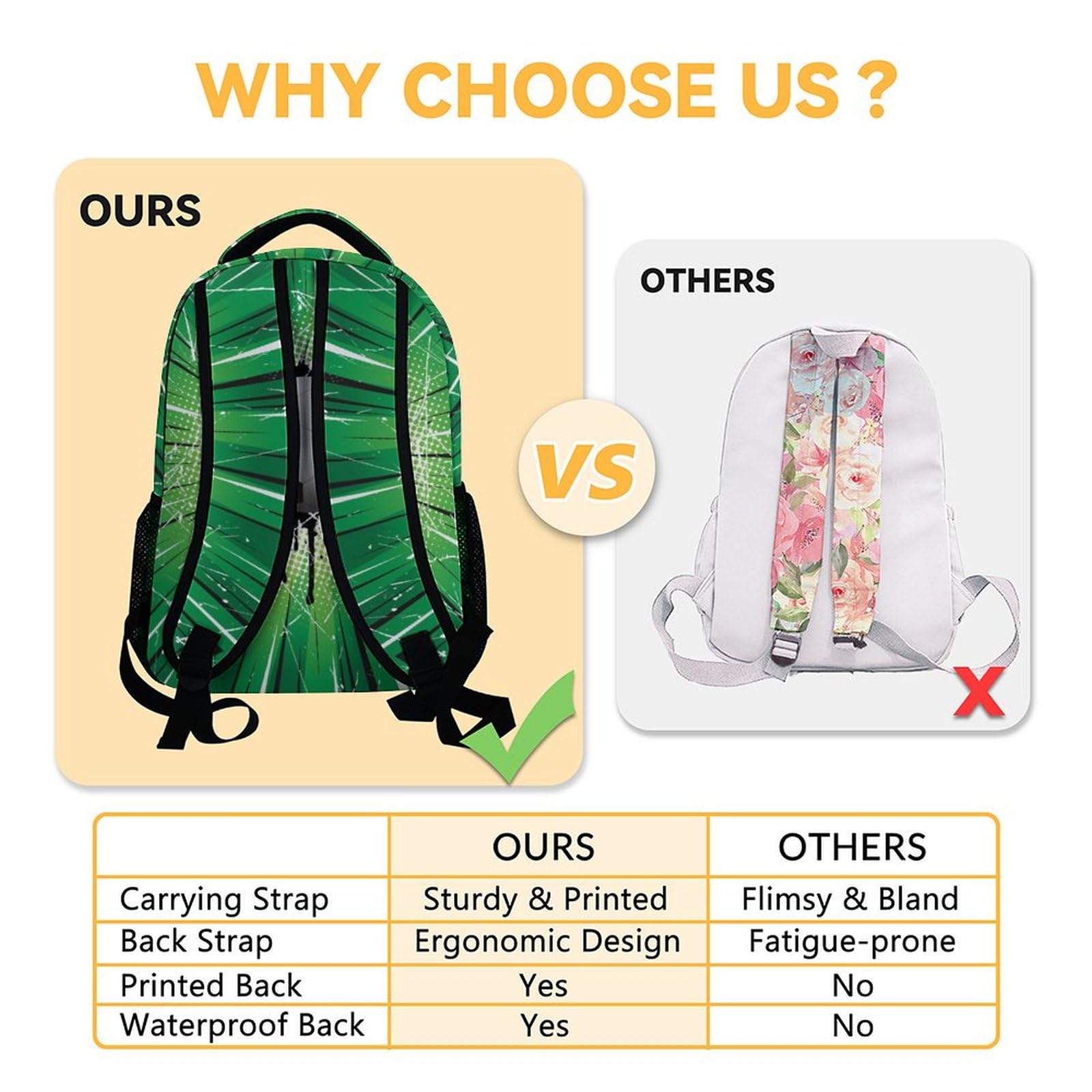 **16 Inch Soccer Backpack for Boys - Lightweight School Bookbag with Soccer Print, Green - Perfect for Sports, School & Travel**