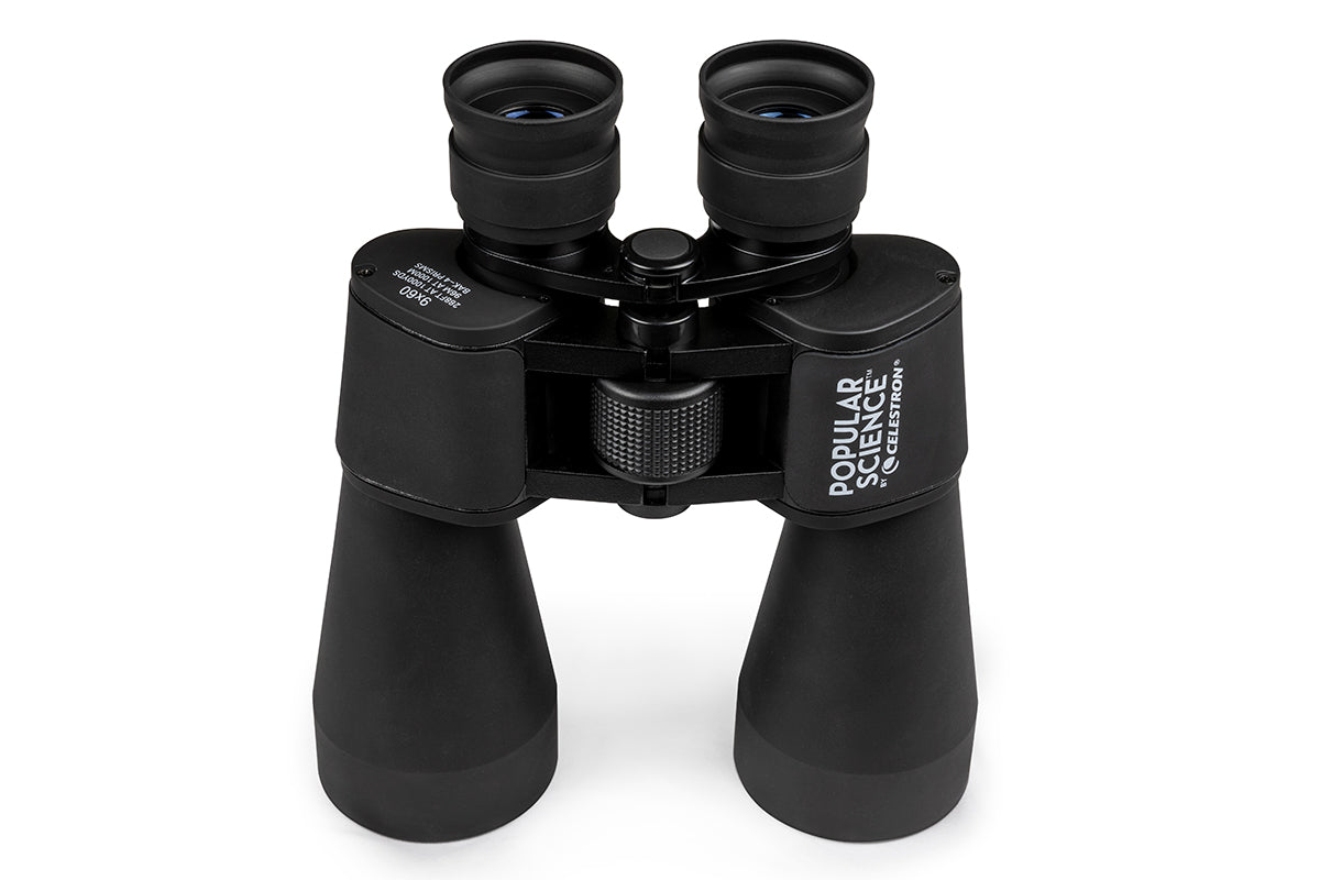 Celestron SkyMaster 9x60mm Porro Binoculars with Smartphone Adapter & Bluetooth Remote - High Power Astronomy Binoculars for Stargazing, Bird Watching, and Outdoor Adventures