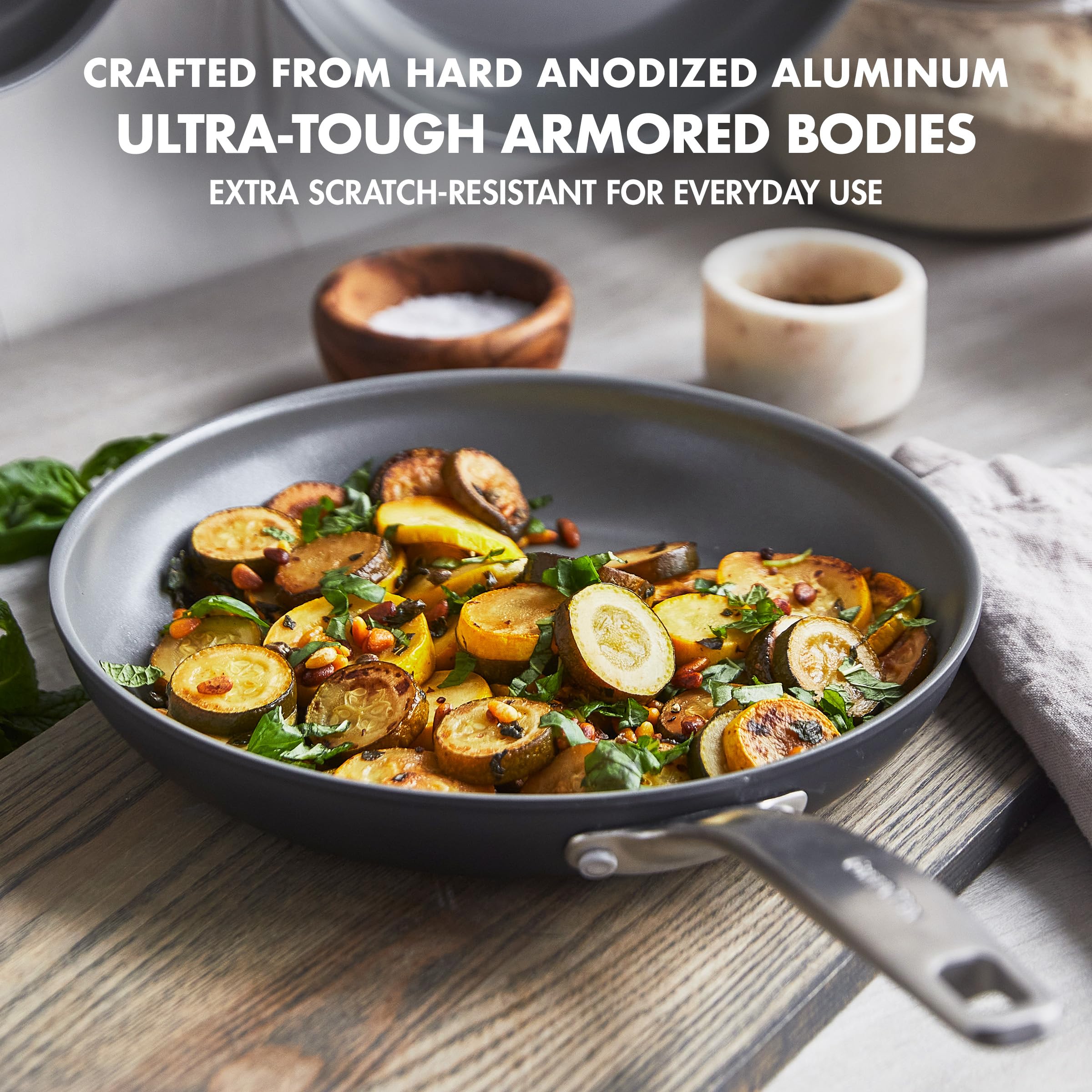 GreenPan Chatham Hard Anodized Healthy Ceramic Nonstick 8