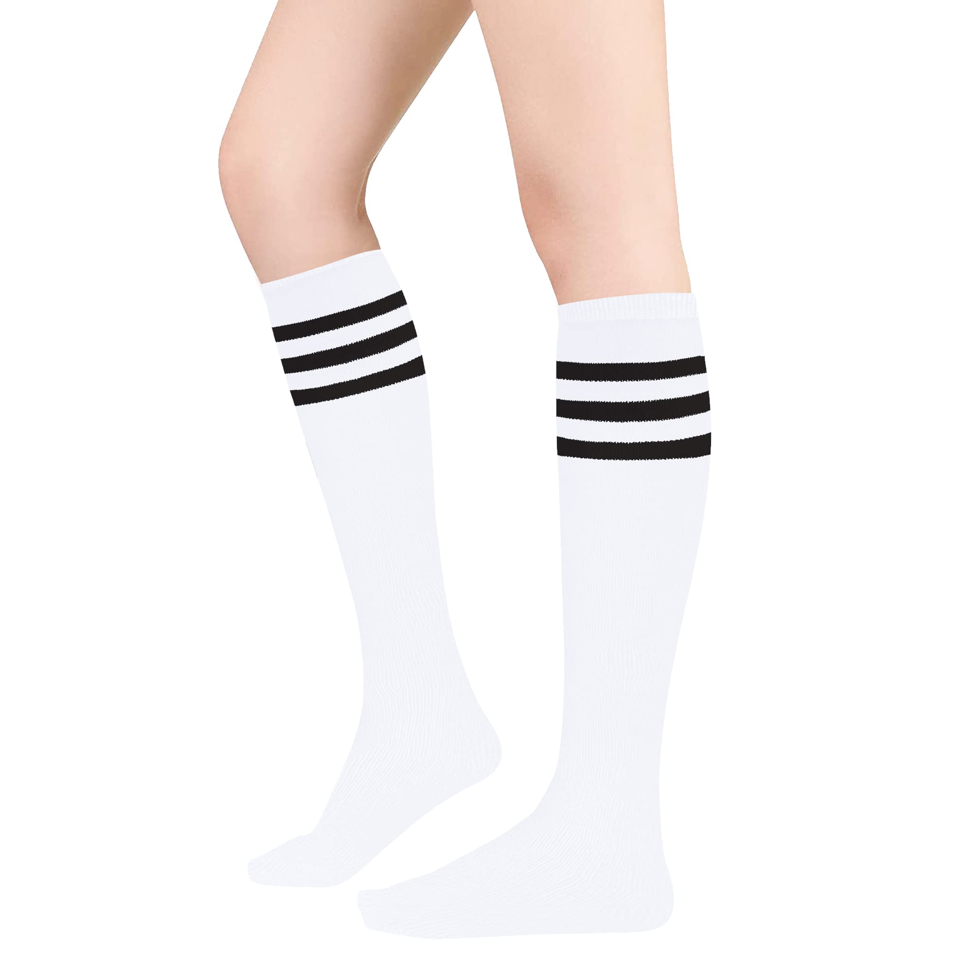 UTTPLL Knee High Athletic Socks for Women - Running & Outdoor Sports