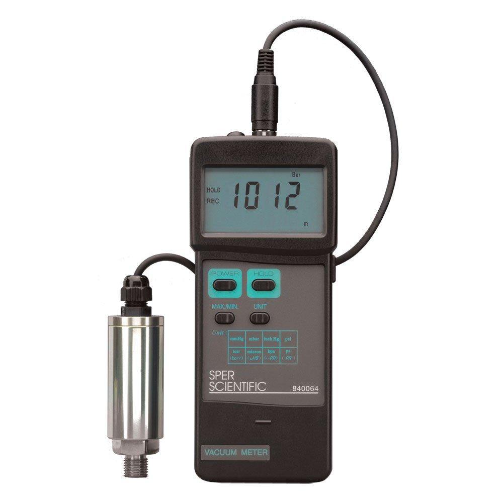Portable Handheld Vacuum Meter - Digital Vacuum Gauge for HVAC, Automotive & Industrial Use | Accurate Pressure Measurement Tool for Refrigeration, AC Repair & Scientific Applications