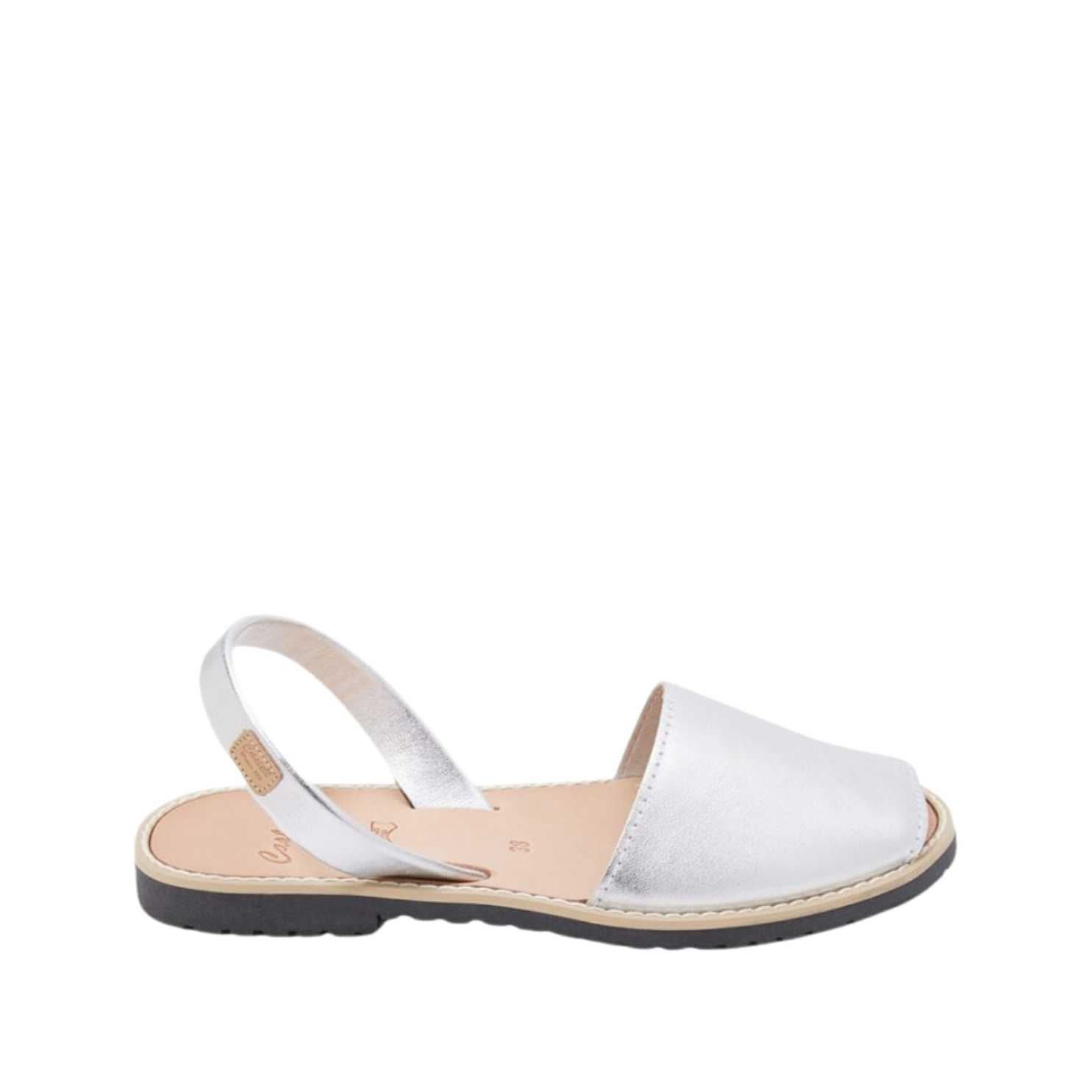 Madona 1056 Women's Metallic Leather Sandals - Comfortable & Stylish Footwear for Summer, Beach, and Casual Outings