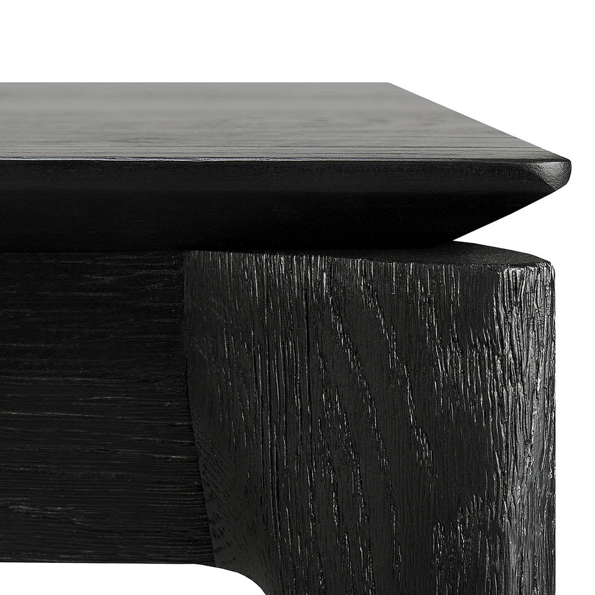 Modern Bok Dining Table - Solid Wood Kitchen Table for 6 - Perfect for Family Gatherings & Dinner Parties
