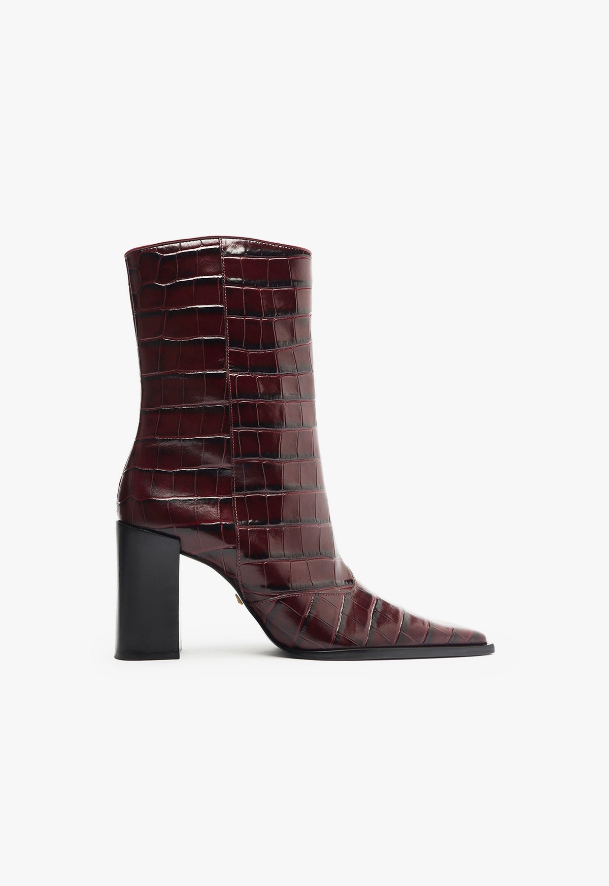 Raffaela Atanado Prime Leather Bootie Women's High Heel Boots F24 S2187300010013 - Perfect for Office, Party & Evening Events