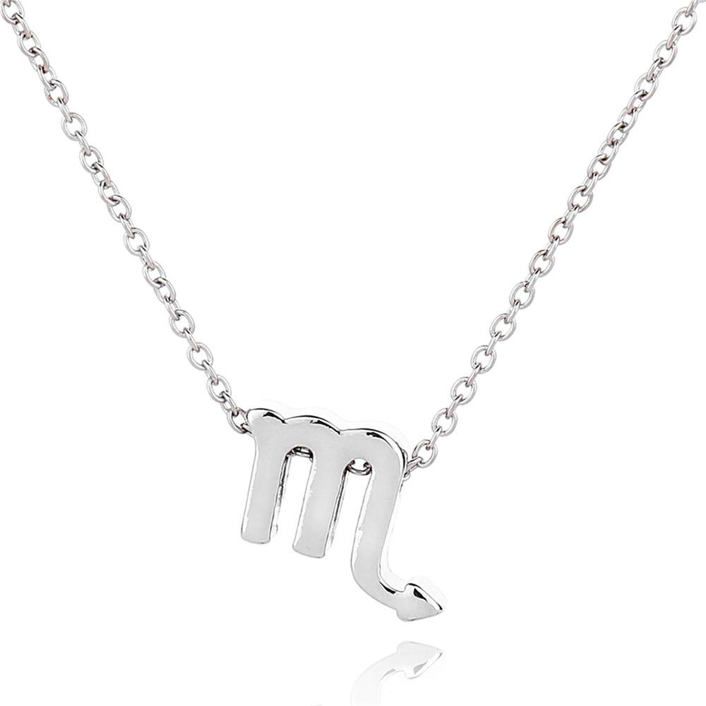 Zodiac Necklace for Women - Personalized Horoscope Constellation Pendant Jewelry - Perfect Astrology Birthday Gift for Her - Ideal for Daily Wear, Special Occasions & Spiritual Connection
