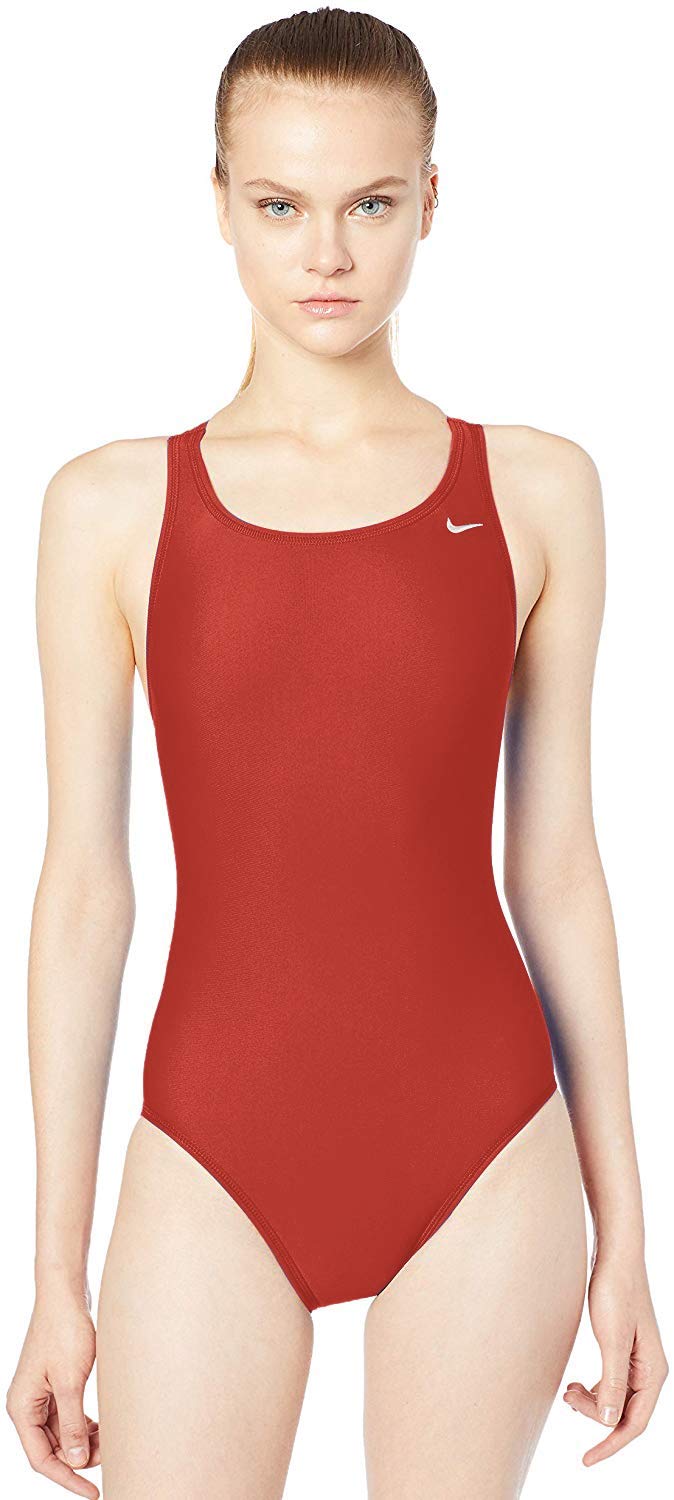 Nike Performance Swimwear - Nylon Core Solids Fast Back Tank for Women & Men | Competitive Swimming, Training & Beachwear