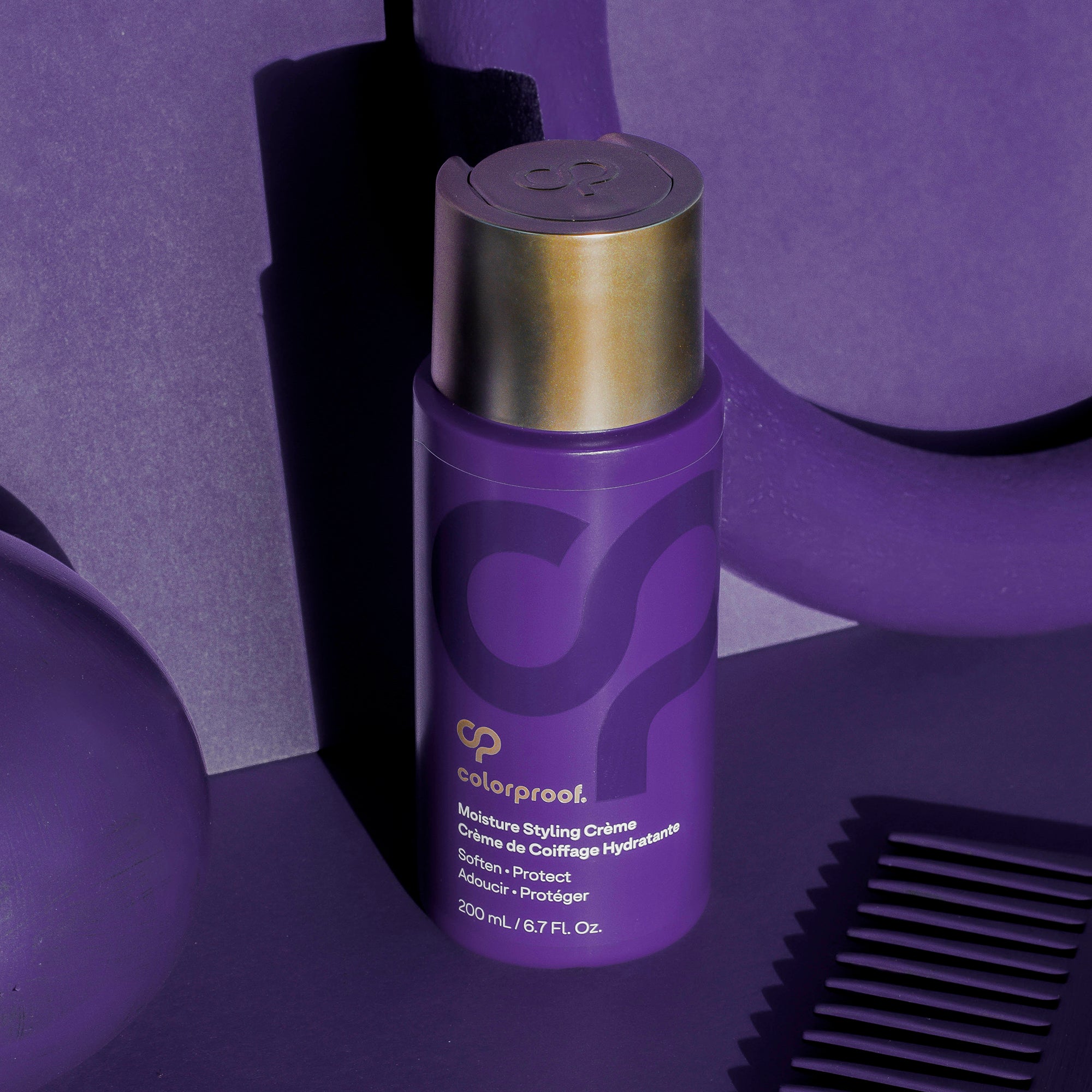 Colorproof Moisture Styling Creme for Frizz Control & Shine - Hydrating Hair Styling Cream for Smooth, Healthy Hair - Perfect for Daily Styling & Heat Protection