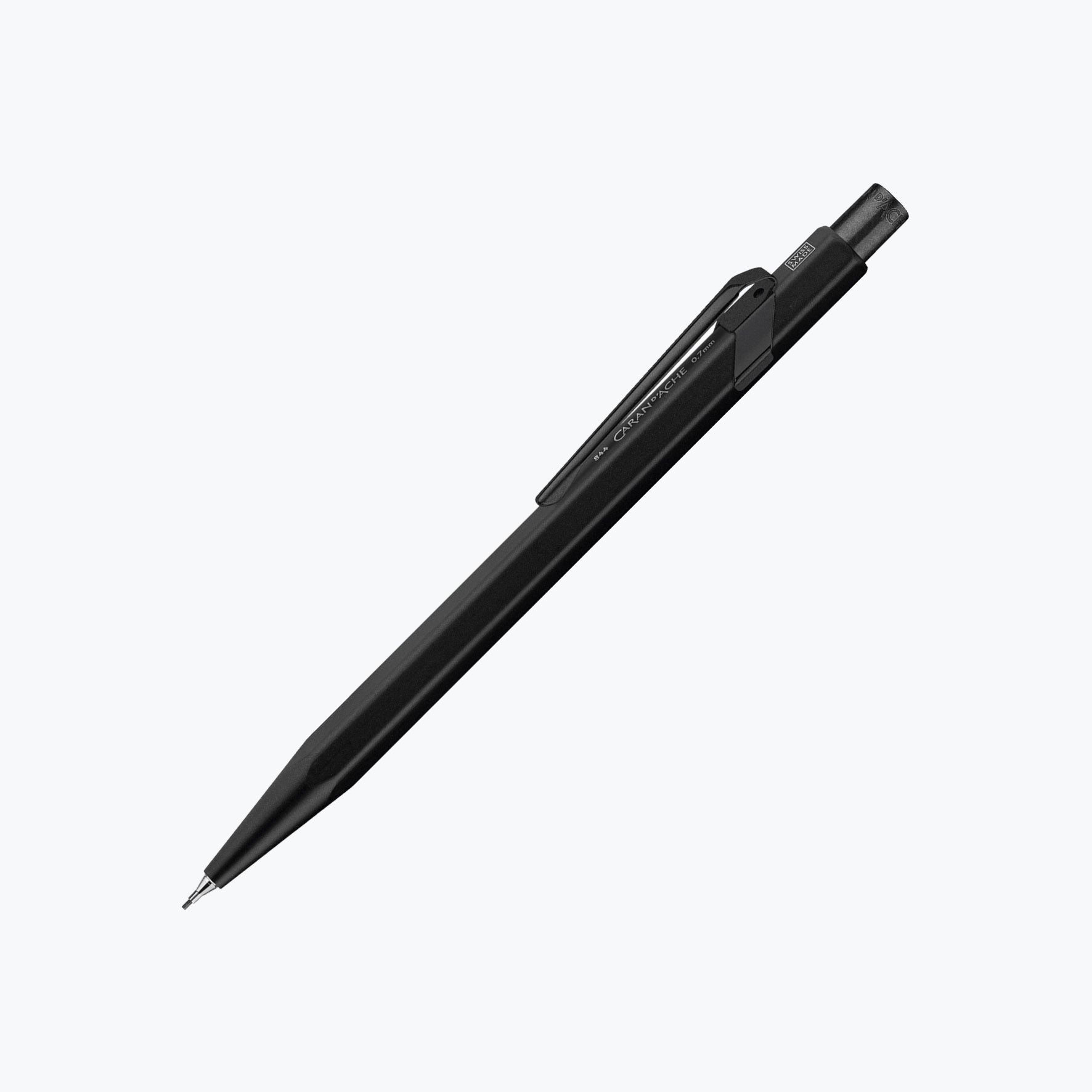 Premium Caran d'Ache 849 Mechanical Pencil - Black Code | Professional Drafting & Writing Tool for Artists, Engineers & Students