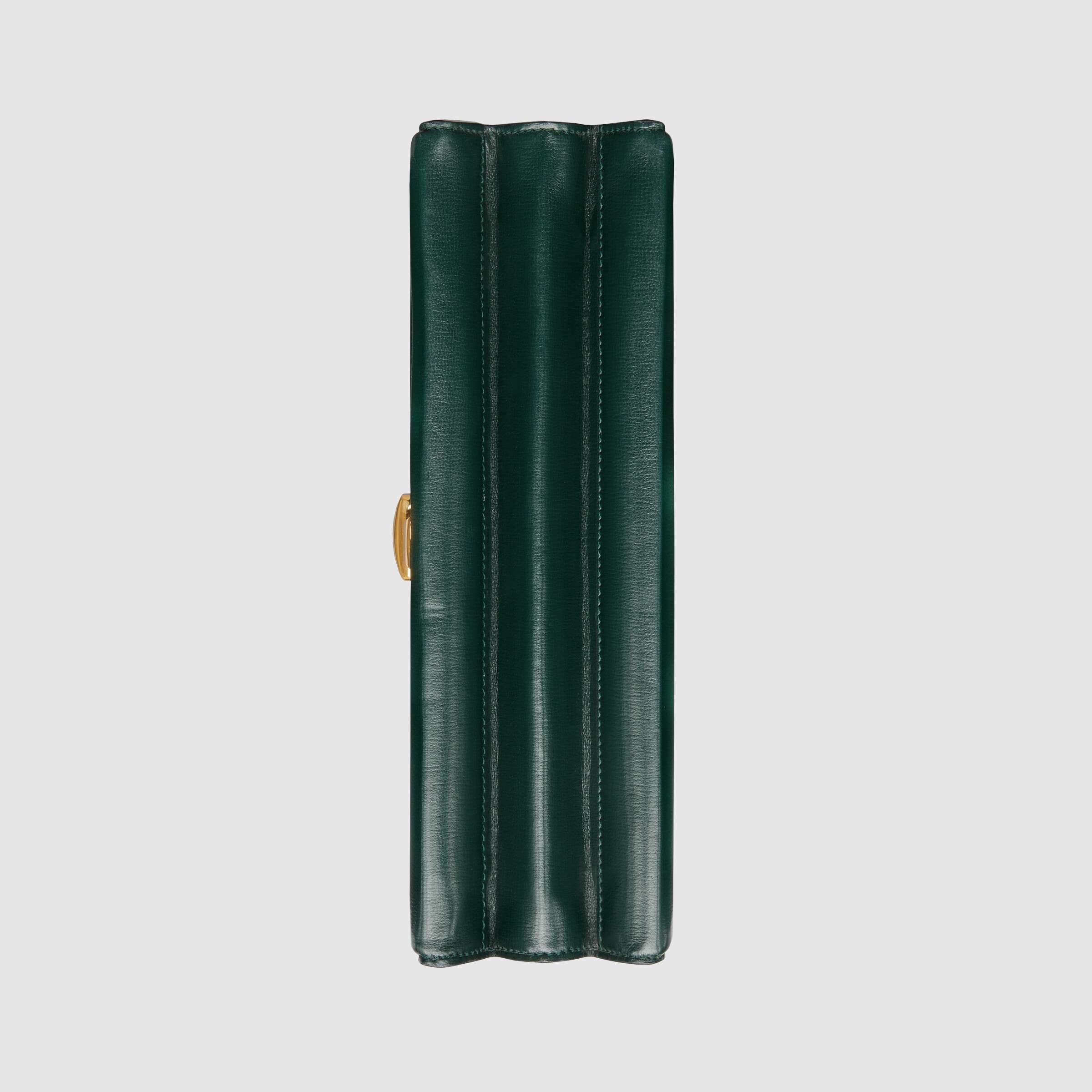 Gucci Sylvie 1969 Small Top Handle Bag in Green - Luxury Leather Crossbody Purse for Women, Perfect for Work, Date Night & Special Occasions