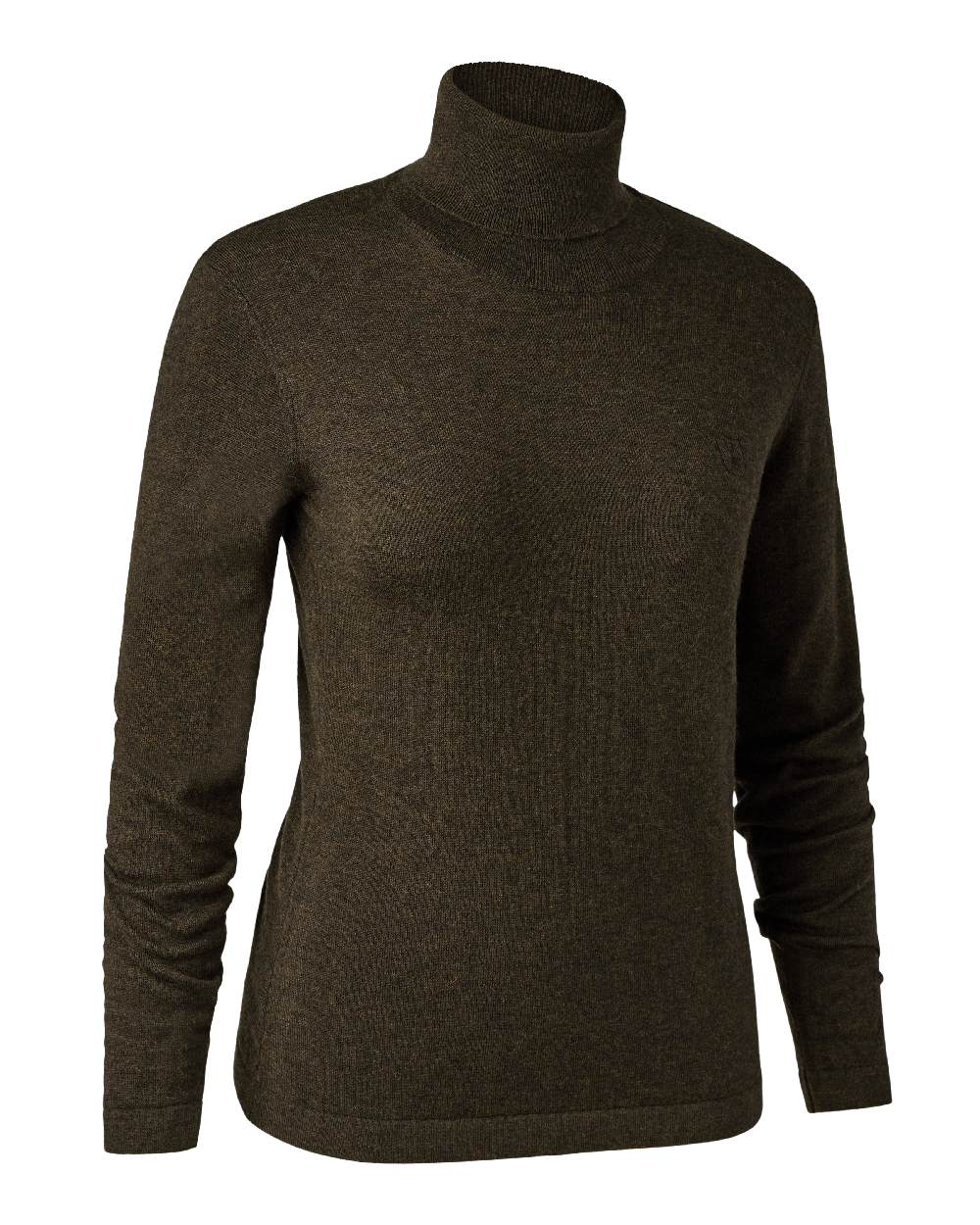Deerhunter Lady Darlington Roll Neck Sweater - Women's Warm Winter Knit Pullover for Casual & Office Wear