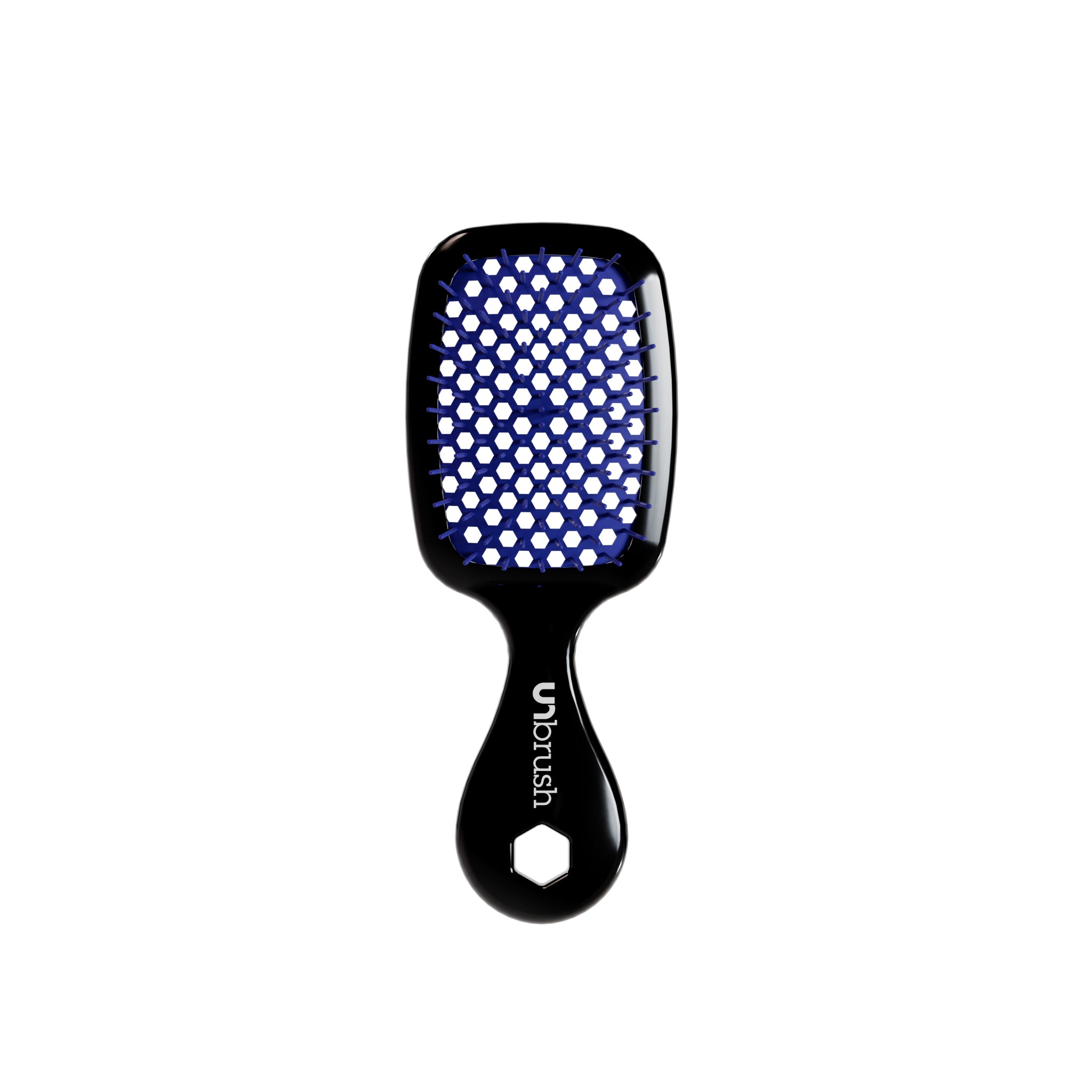 UNbrush Super Mini Keychain Hairbrush - Compact Detangling Brush for Travel & Purse | Perfect for On-the-Go Styling & Quick Touch-Ups