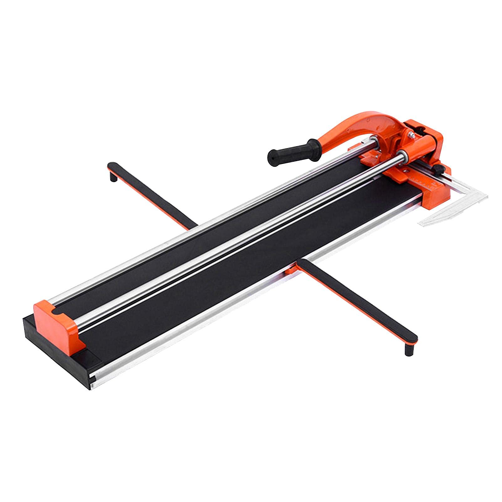 Professional 24 Inch Manual Tile Cutter for Porcelain & Ceramic Floor Tiles - Heavy Duty Handheld Tile Cutting Tool for DIY Home Renovation, Bathroom & Kitchen Remodeling Projects