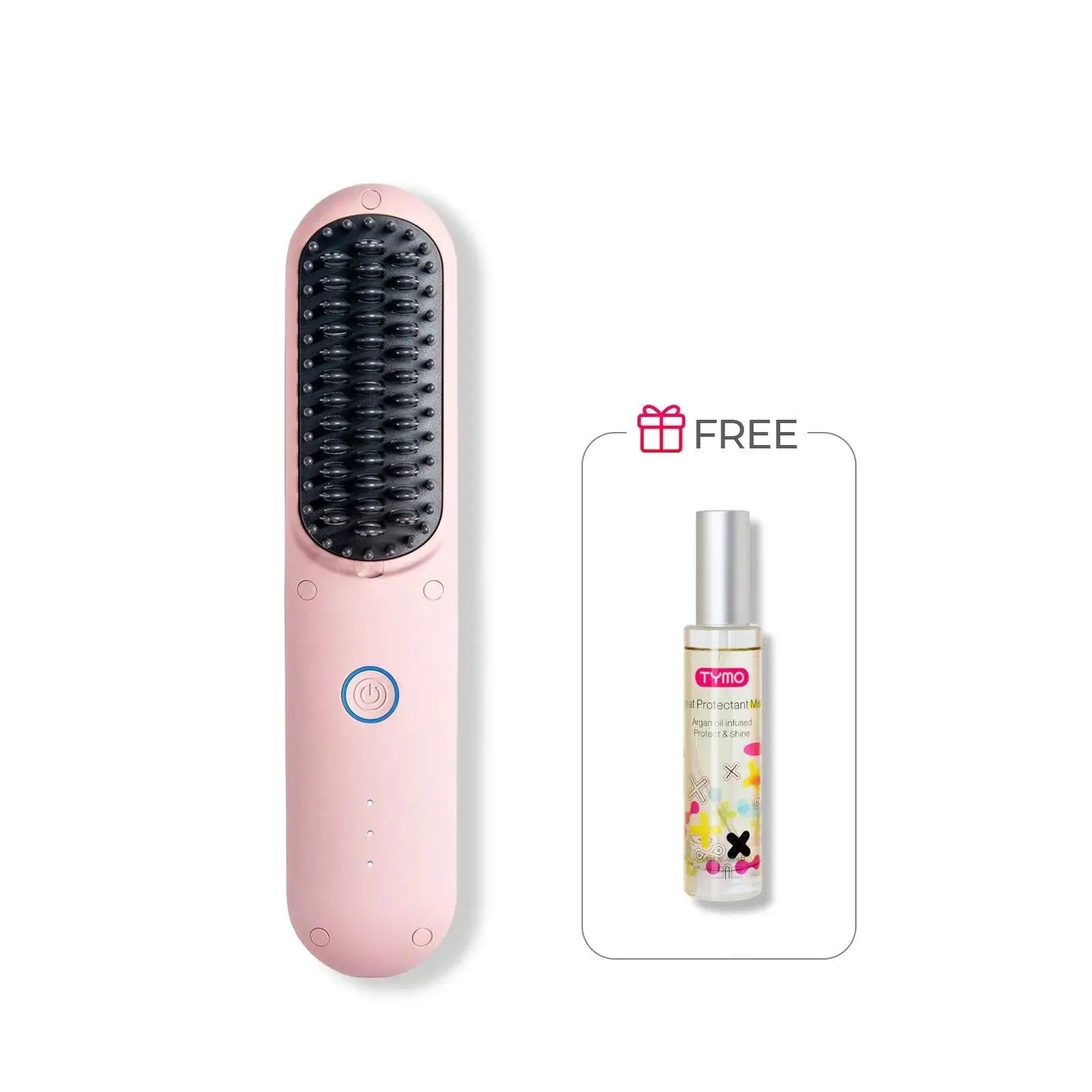 Koss Porta Pro Pink On-Ear Headphones with Free Heat Protectant Spray - Perfect for Travel, Workouts & Music Lovers