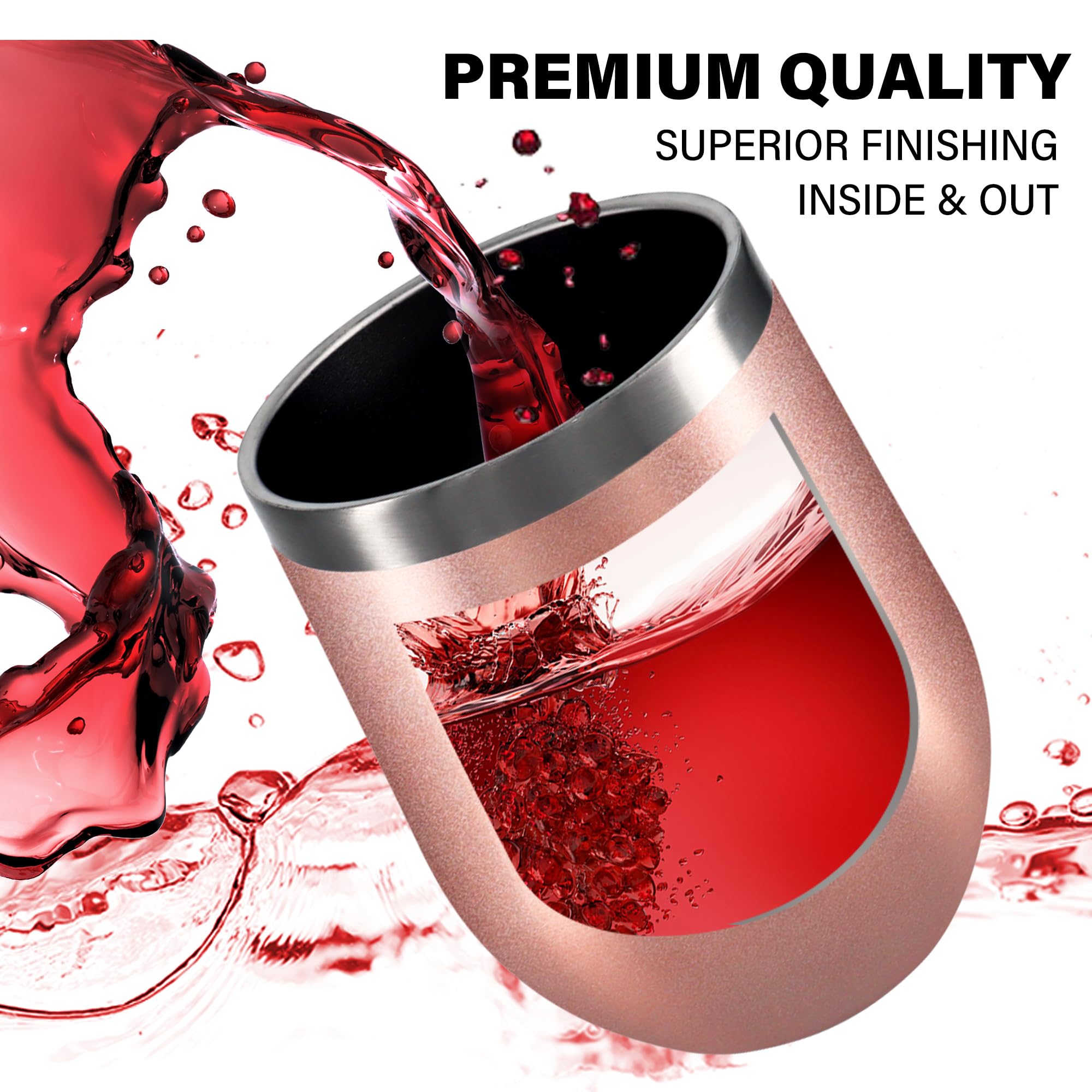 Thank You for Being a Friend Gifts for Best Friend - 12oz Wine Tumbler Coffee Cup for Women - Perfect for Birthdays, Anniversaries, and Everyday Use