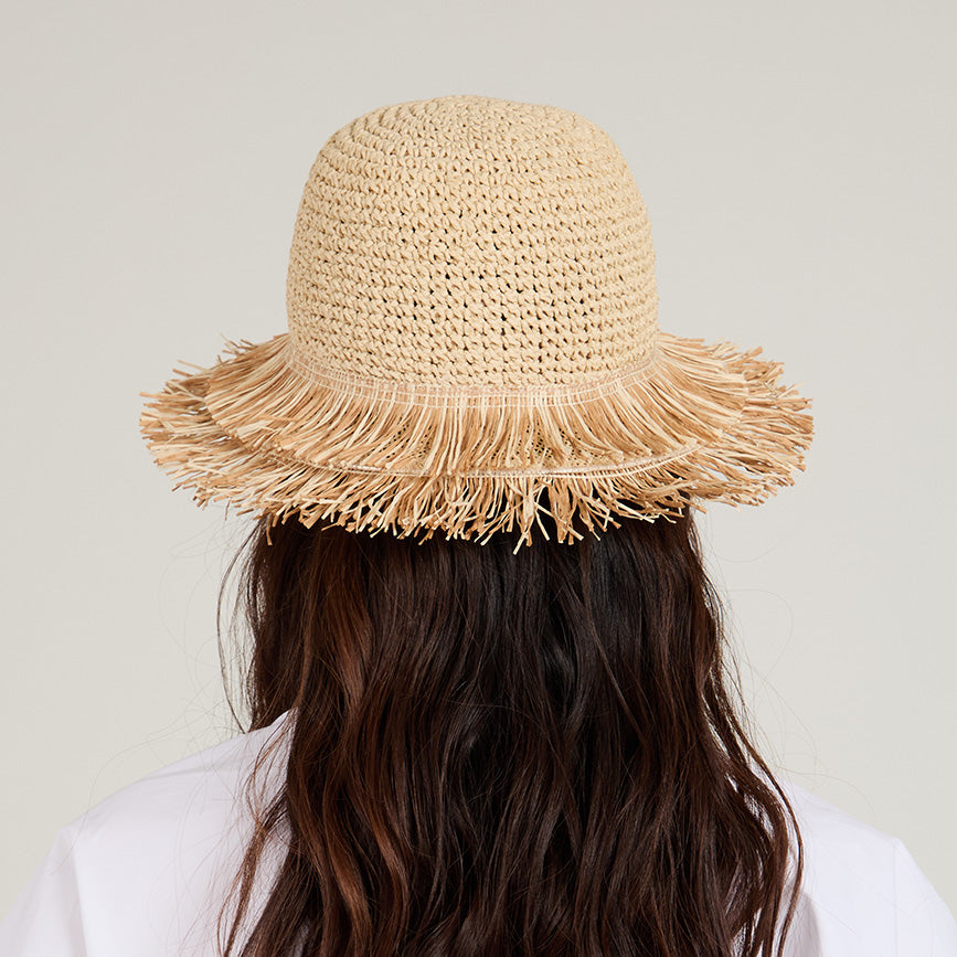 Joni Crochet Bucket Hat for Women - Handmade Boho Summer Beach Hat - Perfect for Outdoor, Music Festivals & Vacation Accessories