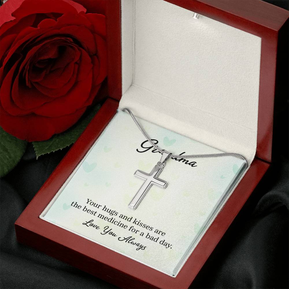 Beautiful Cross Necklace for Grandma - Thoughtful Gift from Grandchildren | Perfect for Birthday, Mother's Day & Christmas Gifts