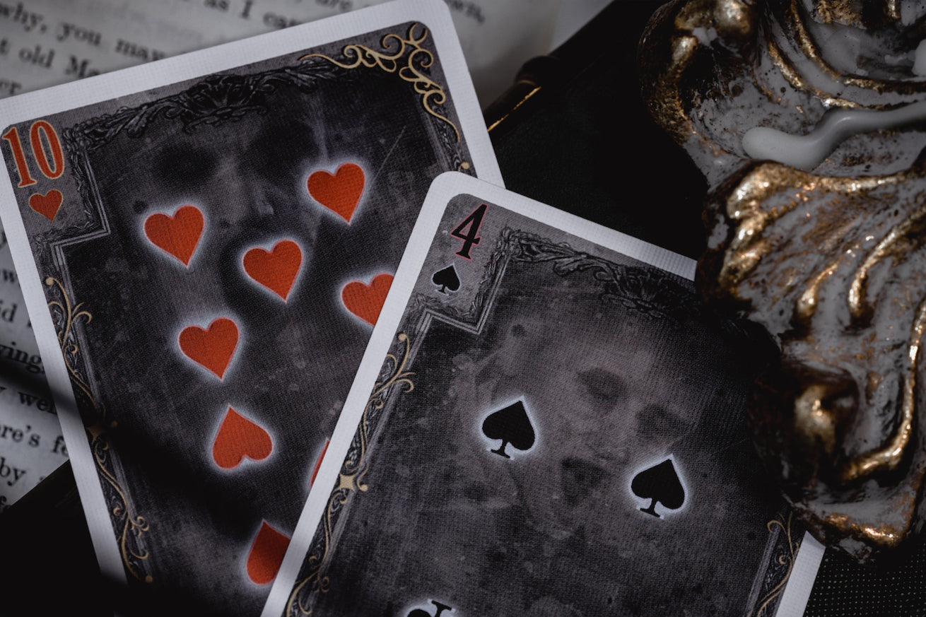 Ghost Stories Playing Cards - Spooky & Fun Card Game for Halloween Parties, Game Nights & Magic Tricks | Premium Quality Deck for Poker, Blackjack & Collectors