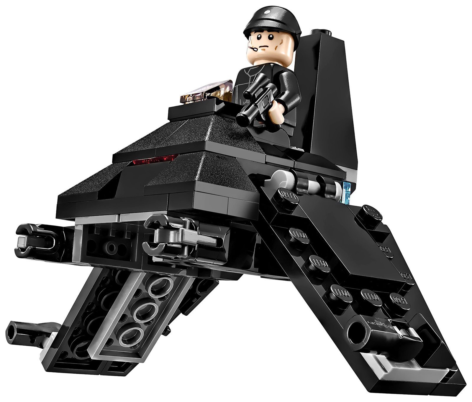 LEGO Star Wars Krennic's Imperial Shuttle Micro Fighter Building Kit 75163 (78 Pieces) - Imperial Shuttle Model for Kids & Collectors - Perfect for Star Wars Fans, Birthday Gifts & Creative Play